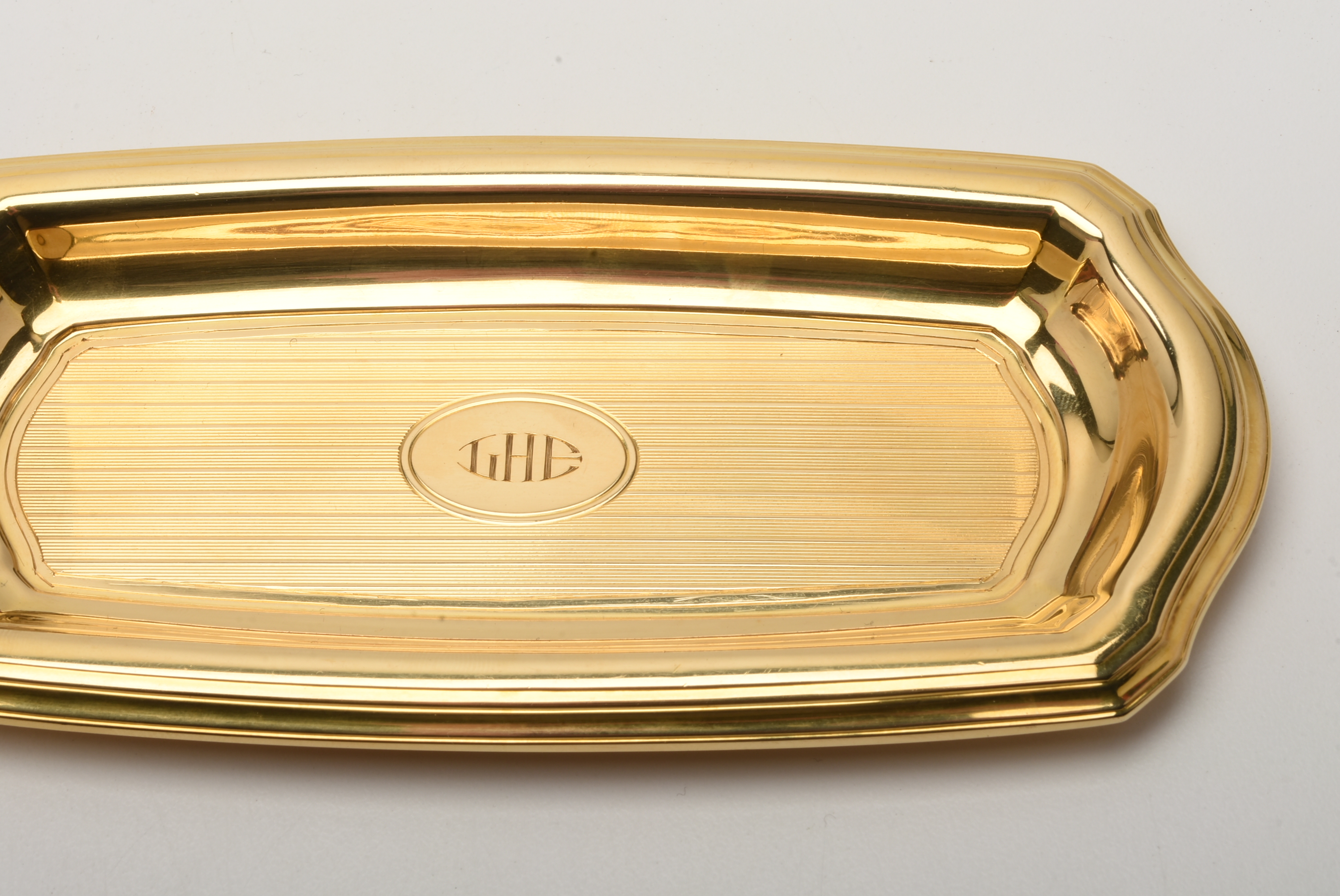 Vintage 18K Yellow Gold Tiffany & Co. Vanity Set