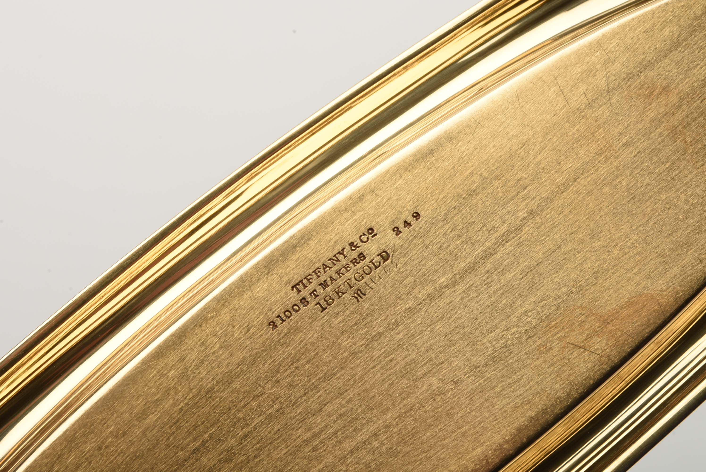 Vintage 18K Yellow Gold Tiffany & Co. Vanity Set