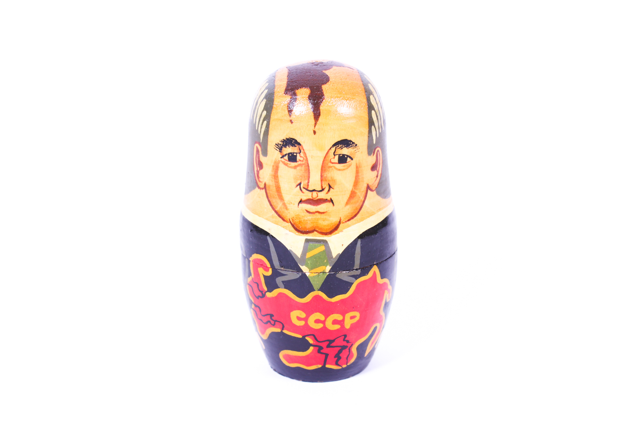 Matryoshka Nesting Dolls Featuring Russian and Soviet Leaders
