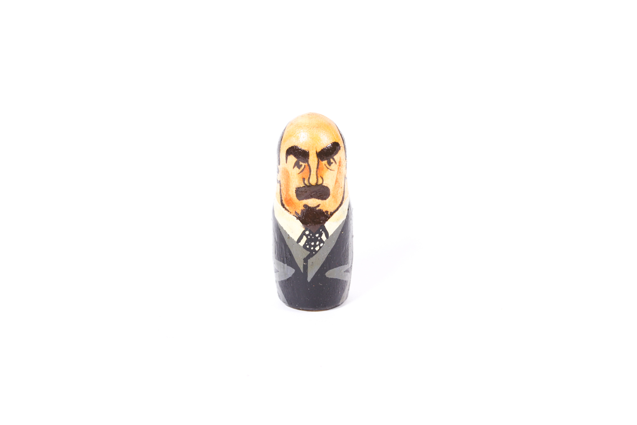 Matryoshka Nesting Dolls Featuring Russian and Soviet Leaders