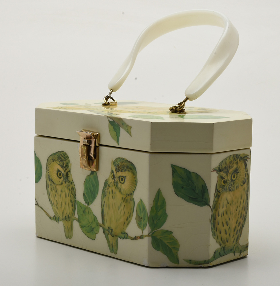 Vintage Decoupage Annie Laurie Original Purse