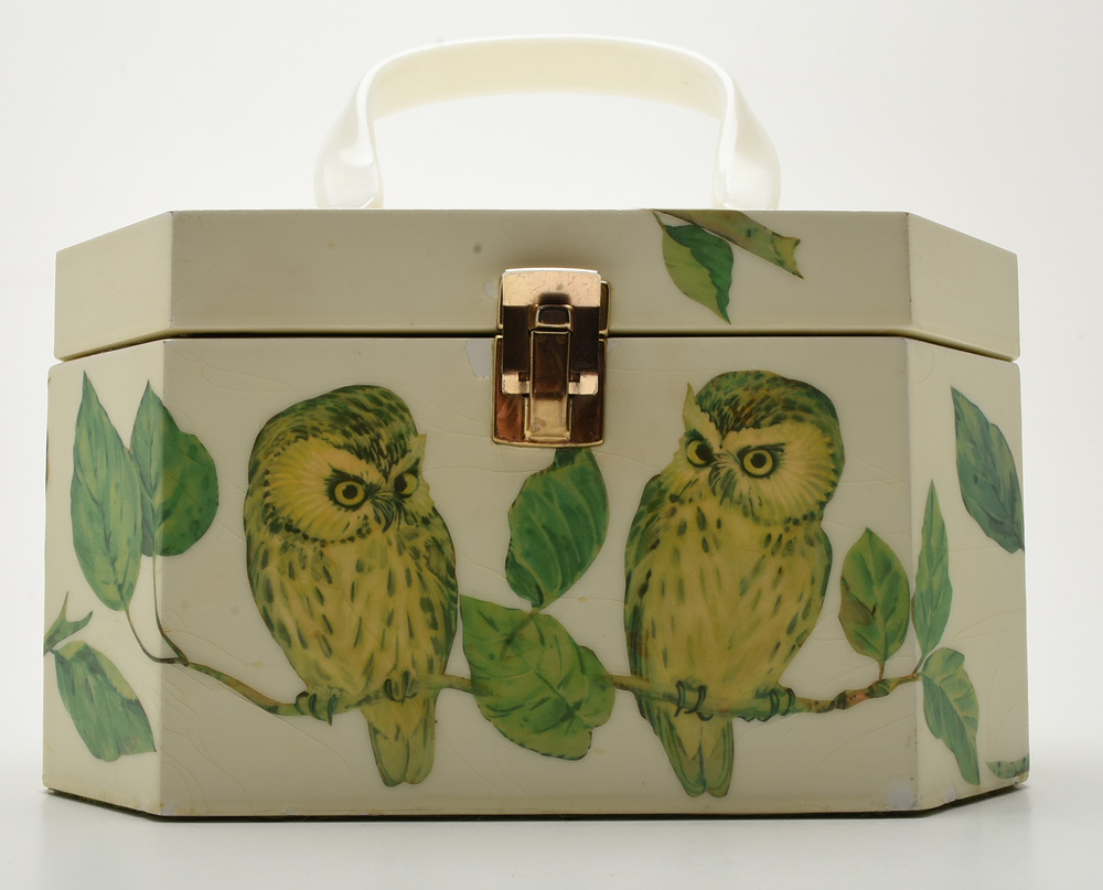 Vintage Decoupage Annie Laurie Original Purse