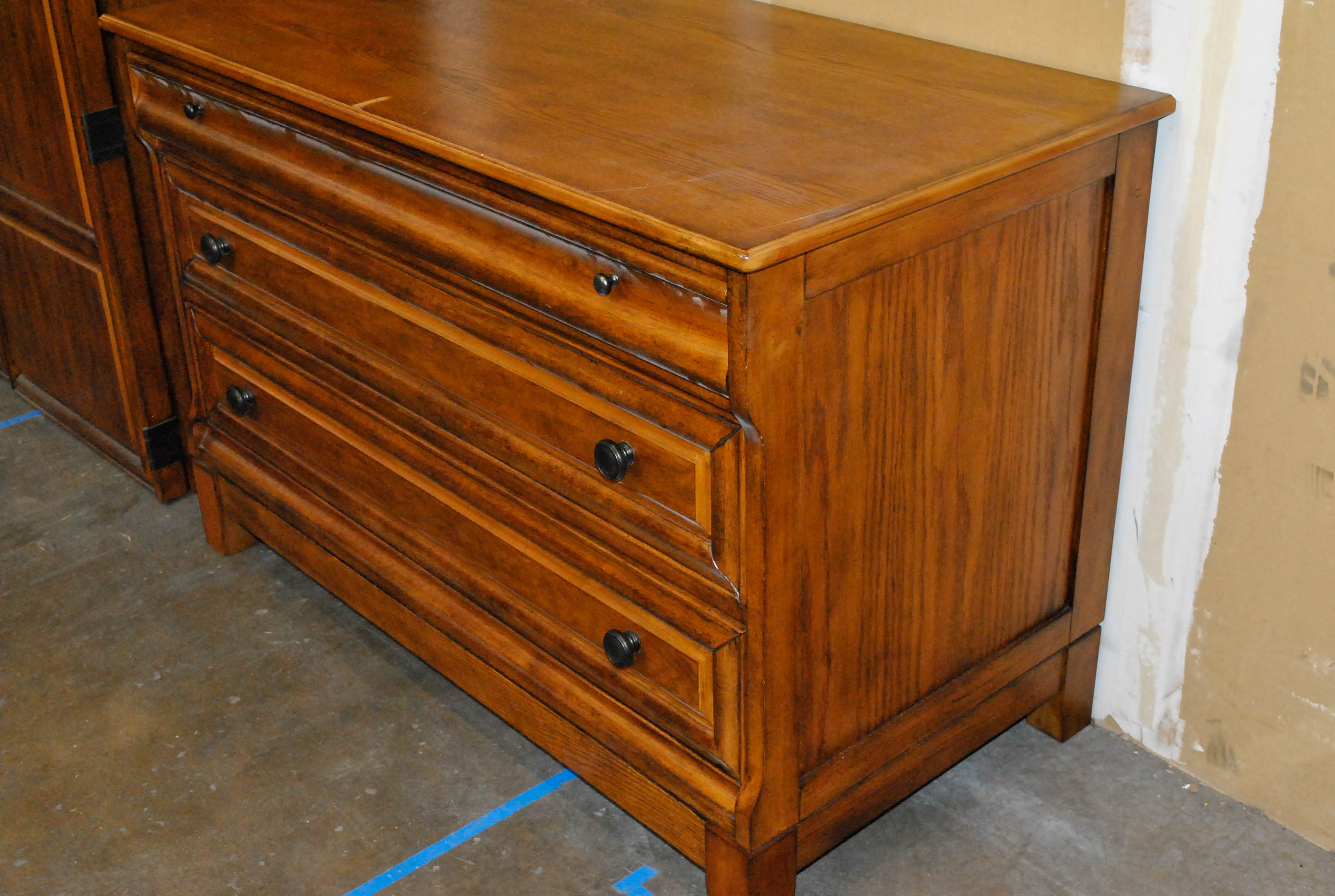 Vintage Wardrobe Entertainment Cabinet