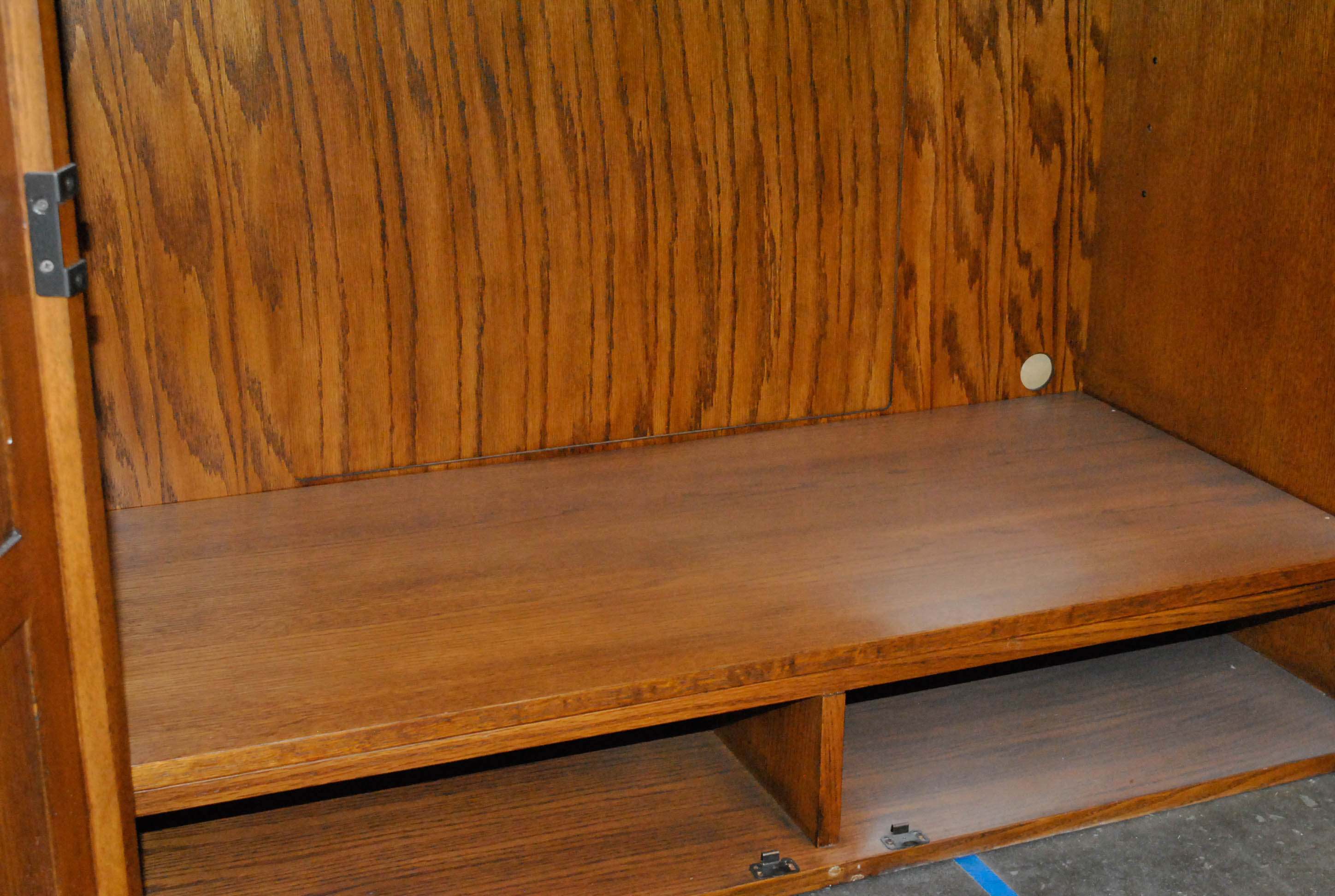 Vintage Wardrobe Entertainment Cabinet