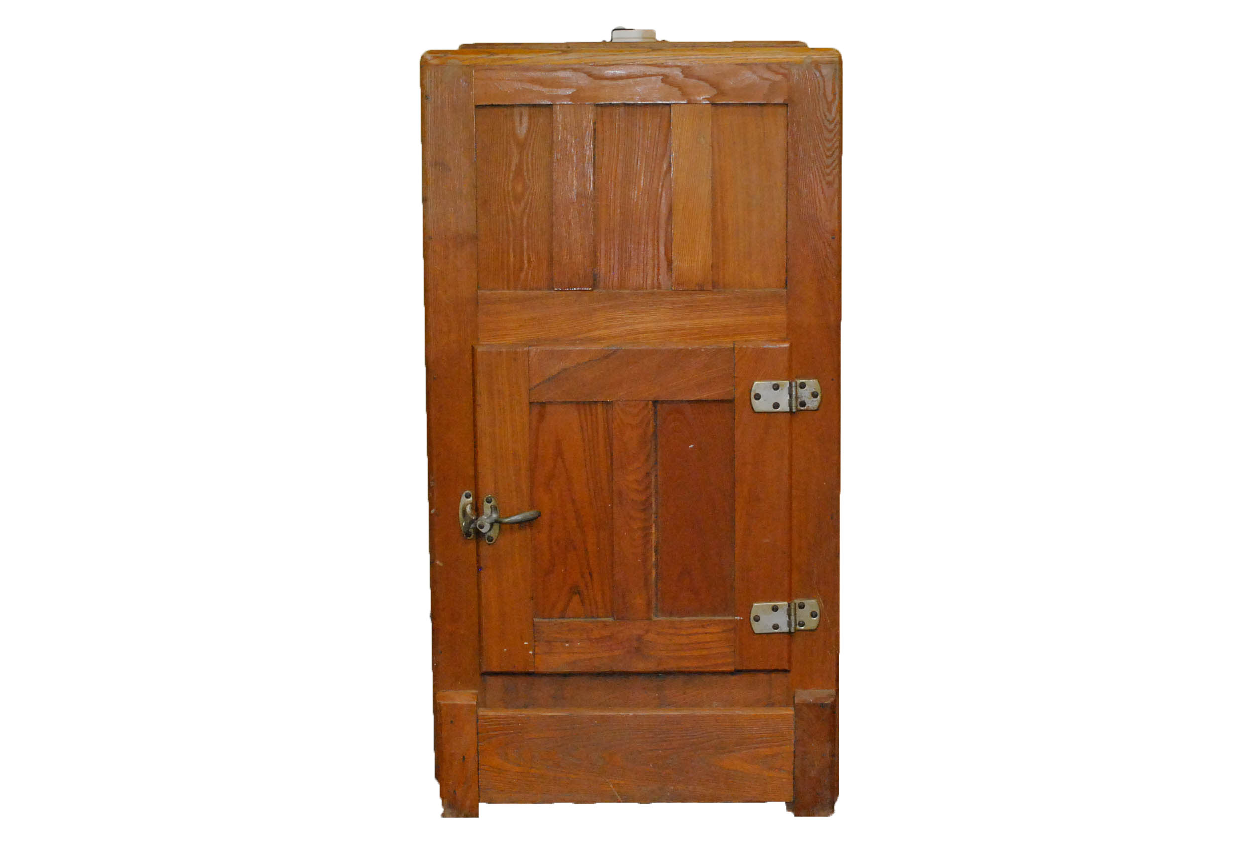 Antique Oak Ice Chest