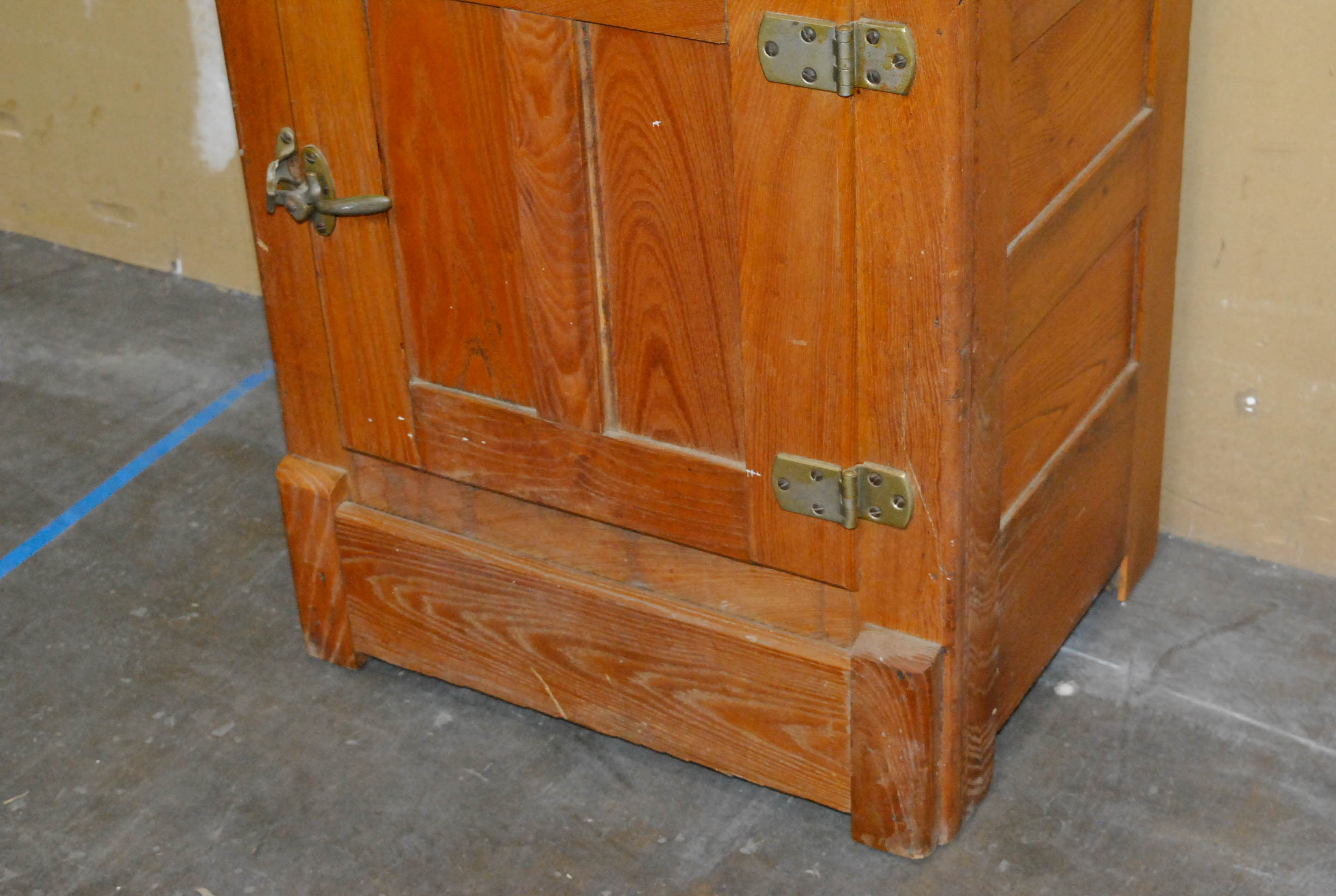 Antique Oak Ice Chest