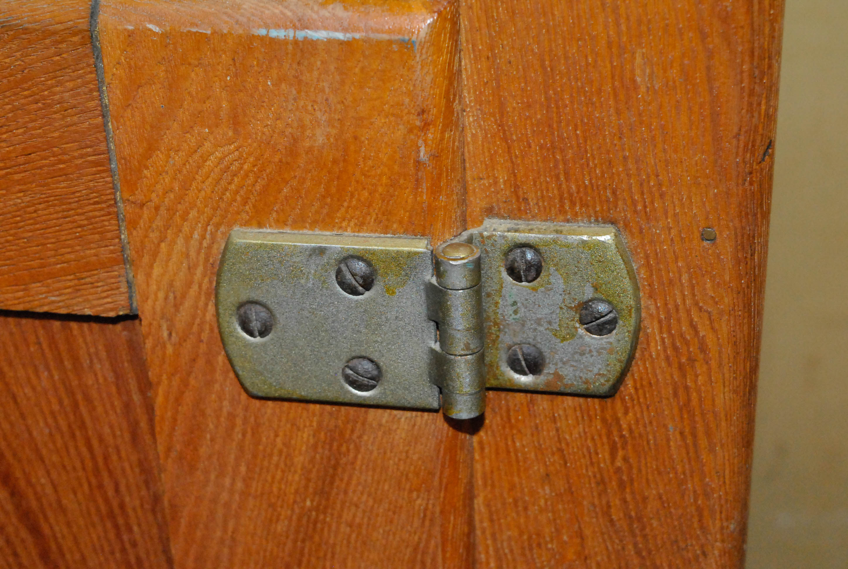Antique Oak Ice Chest