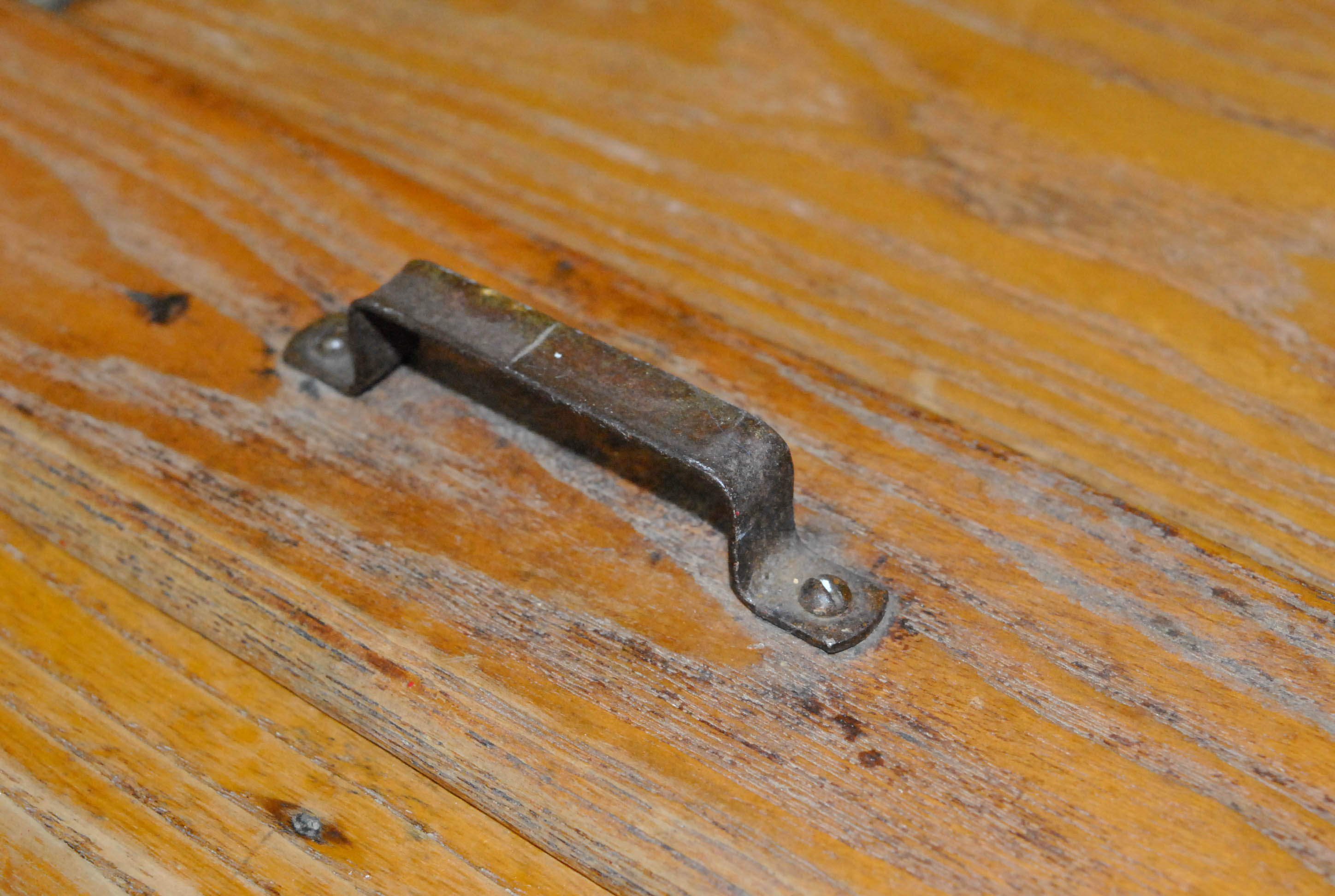 Antique Oak Ice Chest