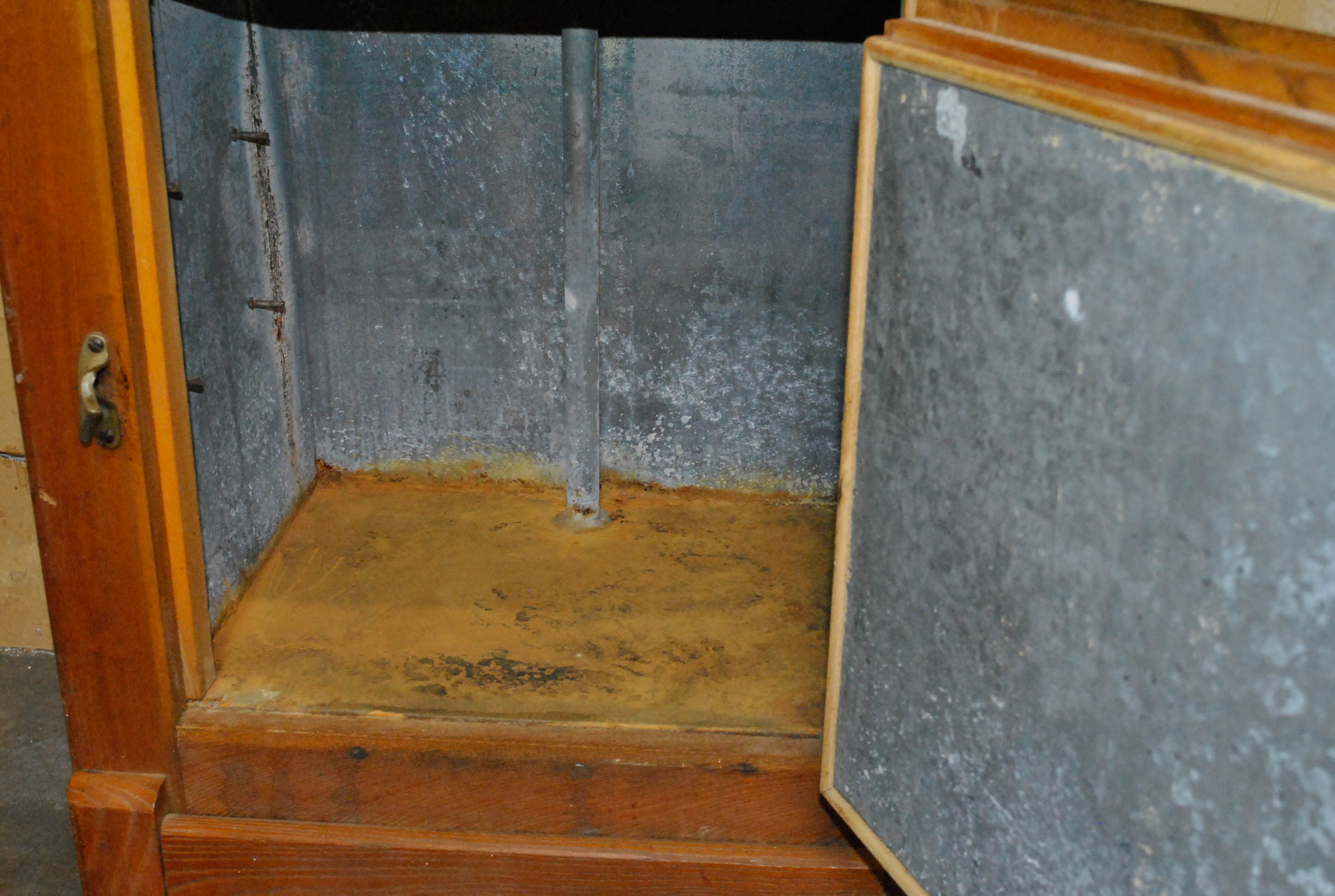 Antique Oak Ice Chest