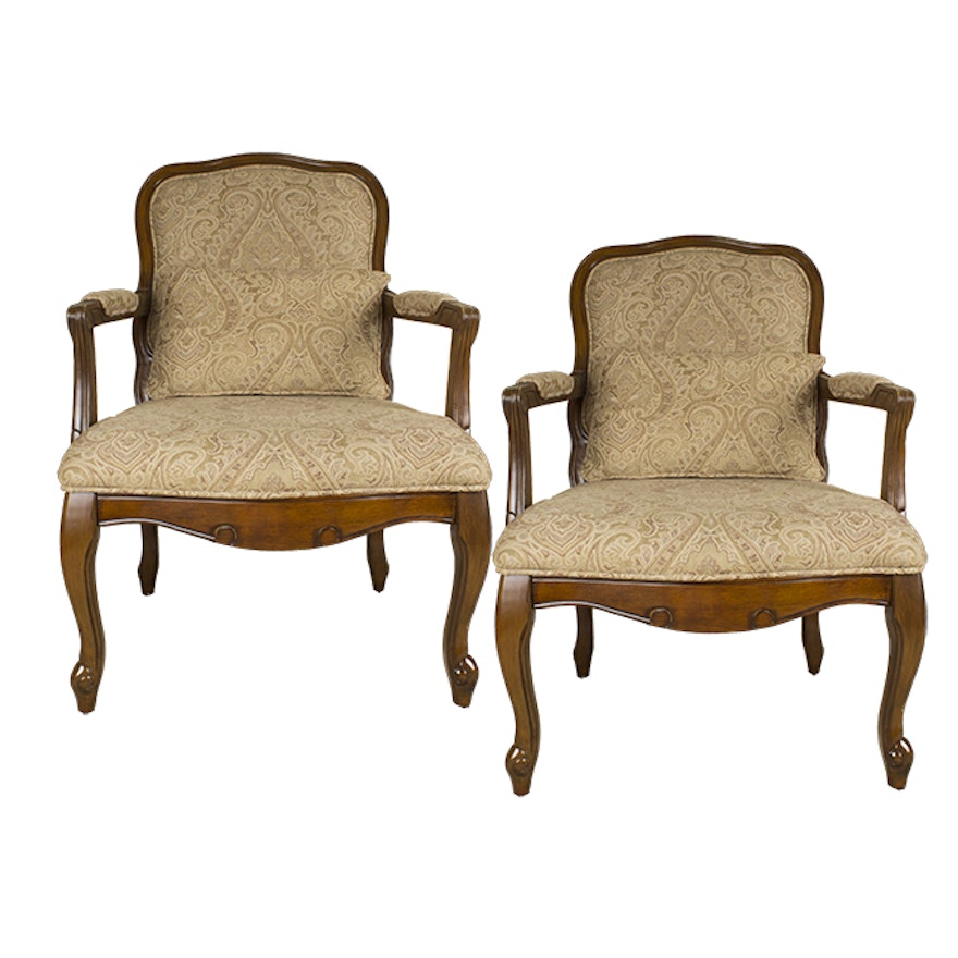Pair of French Provincial Style Armchairs