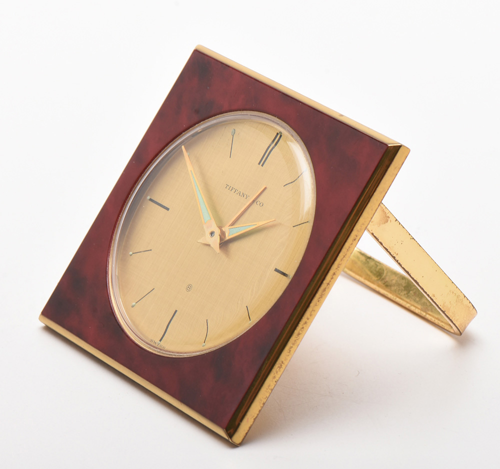 Vintage Tiffany & Co. Travel Alarm Clock