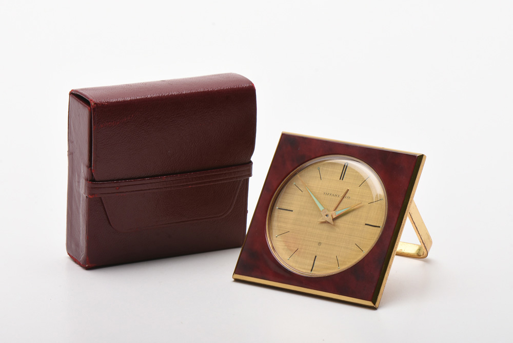 Vintage Tiffany & Co. Travel Alarm Clock