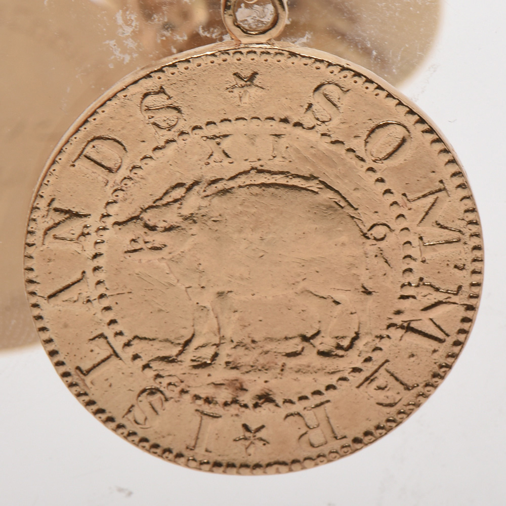 14K Yellow Gold Charm Bracelet With One Tiffany & Co. Charm