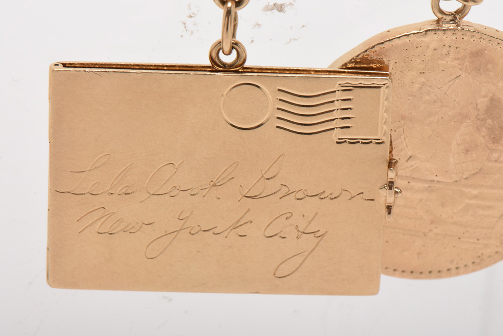 14K Yellow Gold Charm Bracelet With One Tiffany & Co. Charm