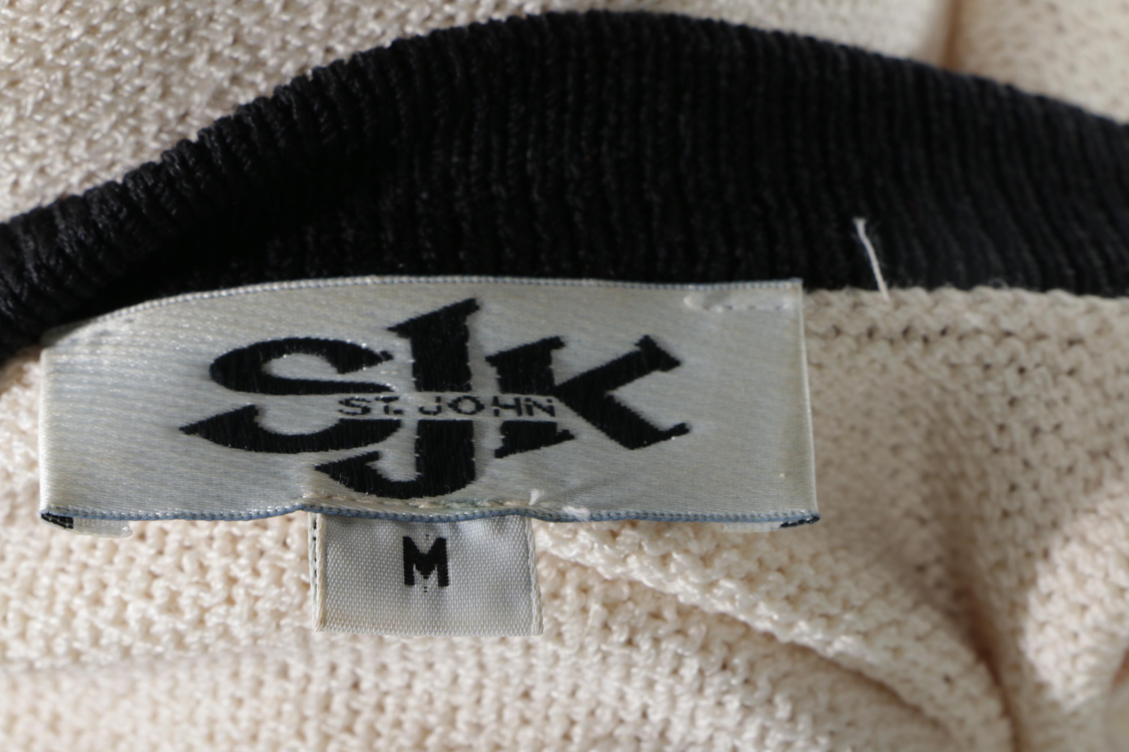 St. John Knit Sweater and Eileen Fisher Wool Pants