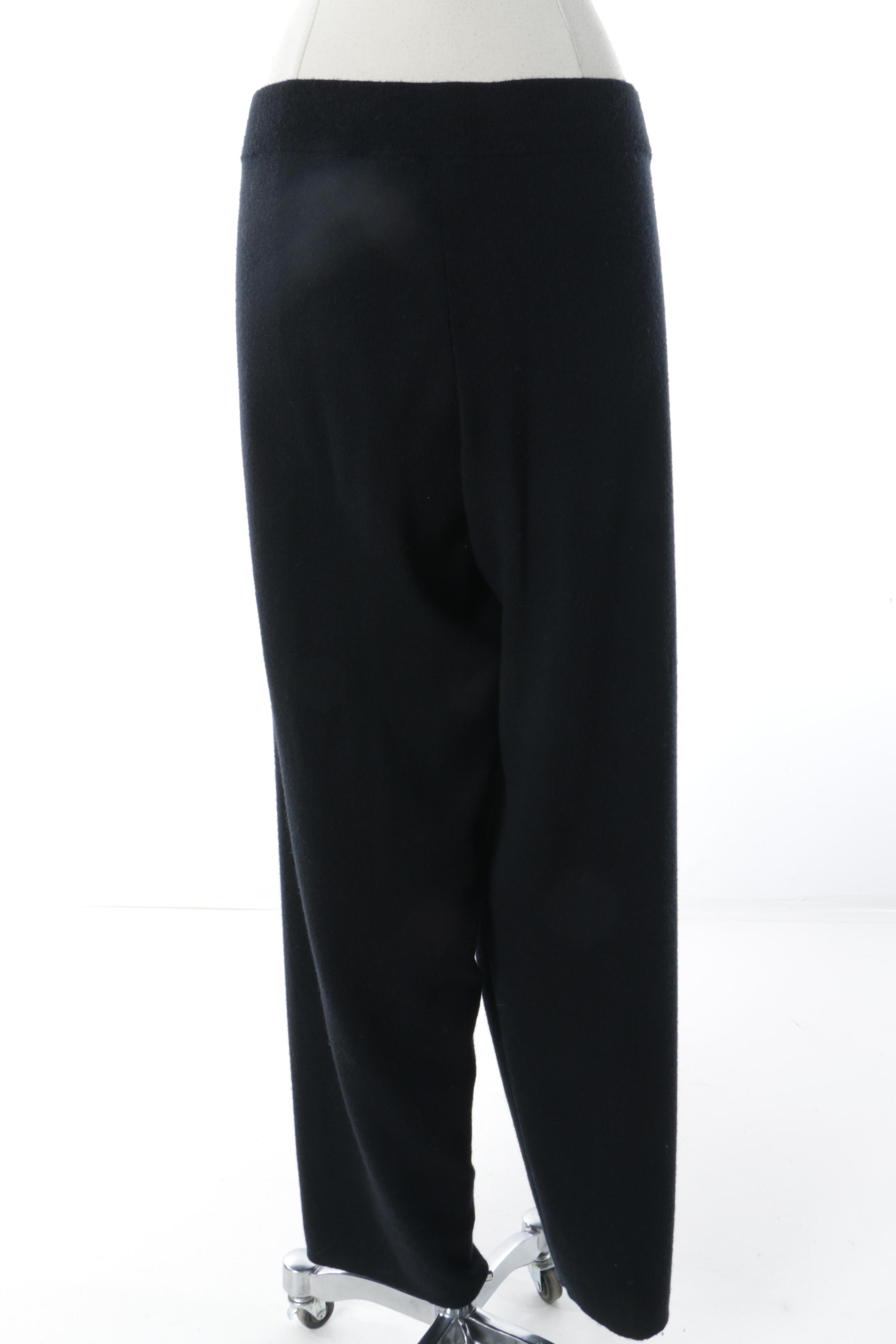 St. John Knit Sweater and Eileen Fisher Wool Pants