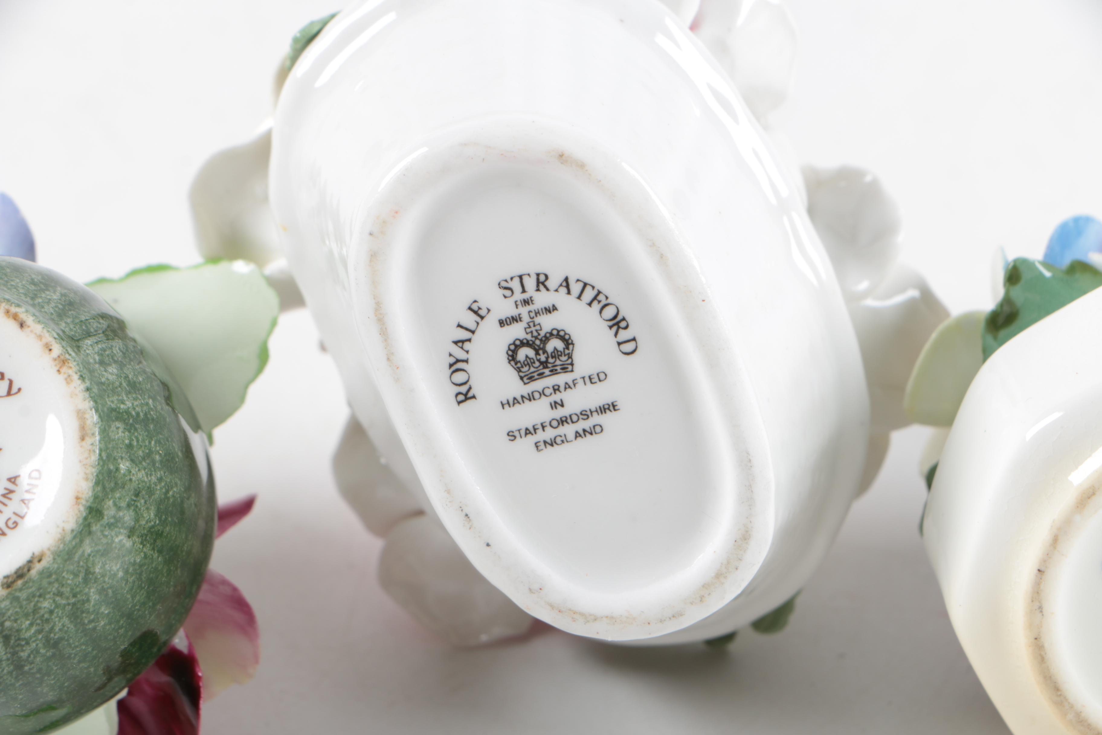 Royal Adderly, Royale Stratford, Aynsley, Crown Staffordshire, Lenox Flowers