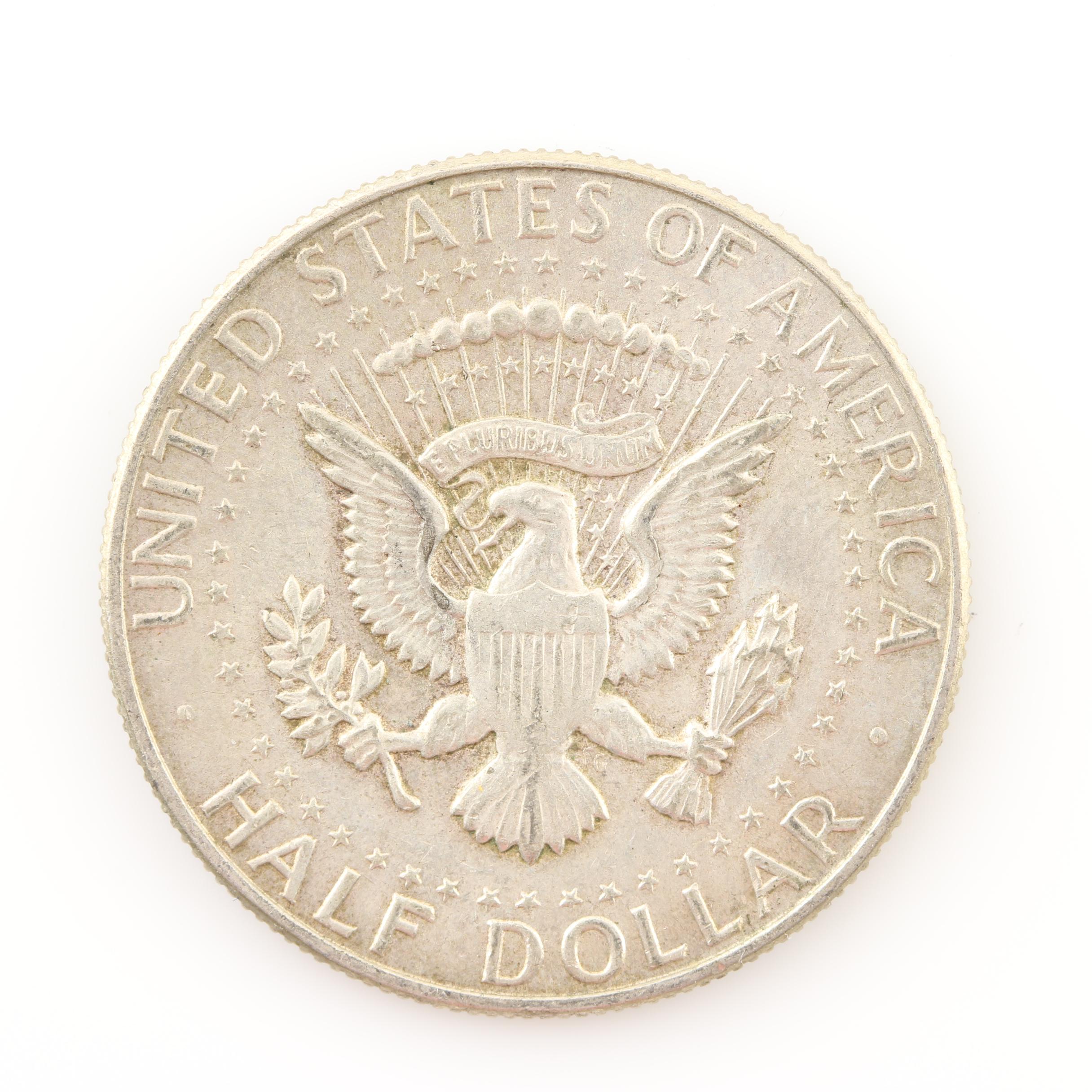 Fourteen Vintage U.S. Silver Half Dollars