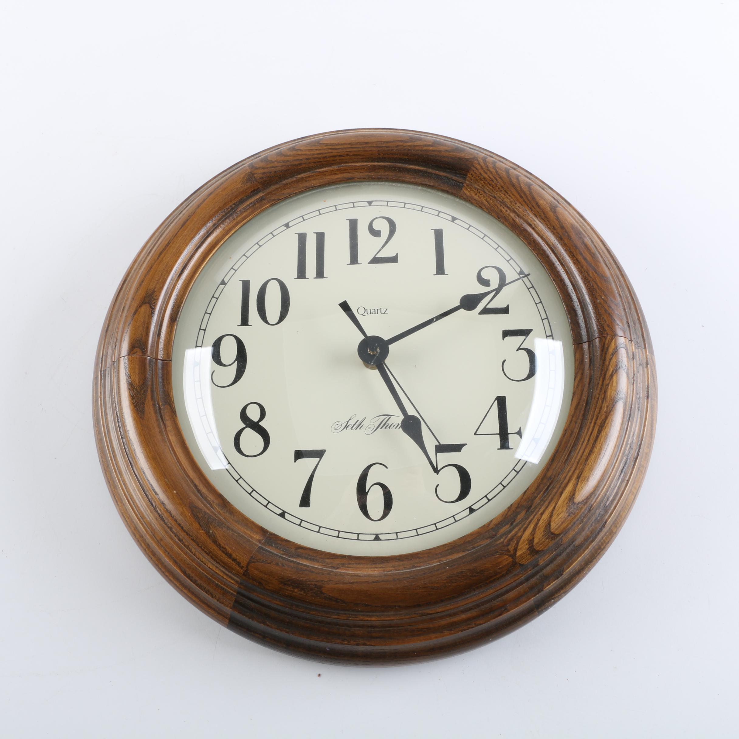 Seth Thomas Quartz Wall Clock