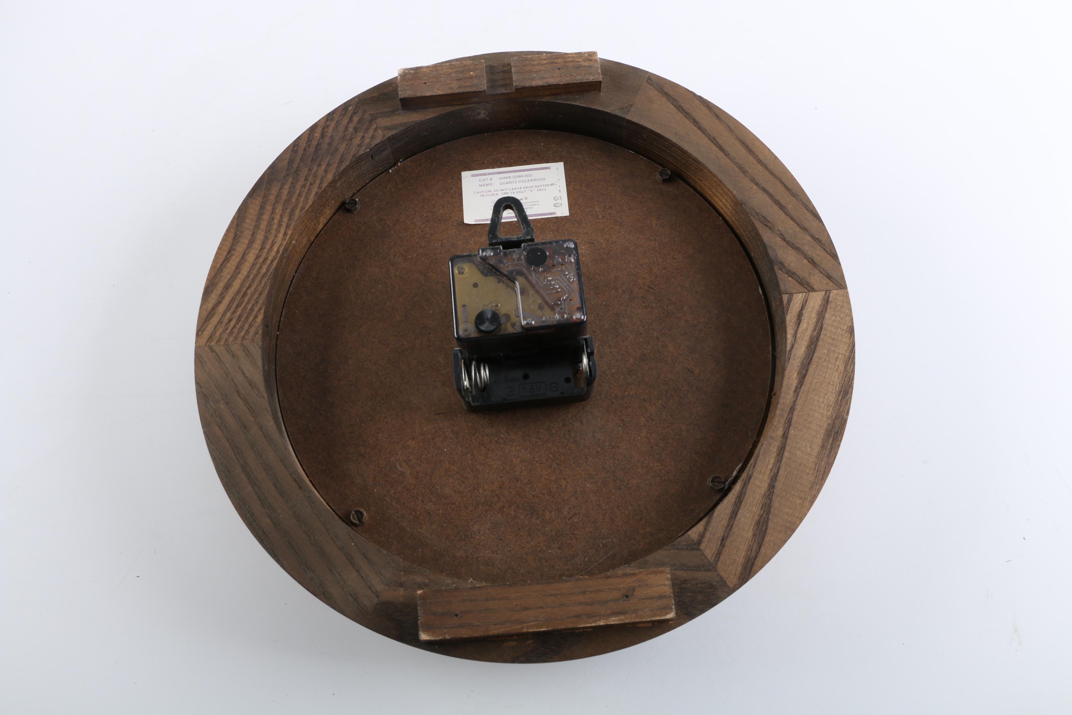 Seth Thomas Quartz Wall Clock