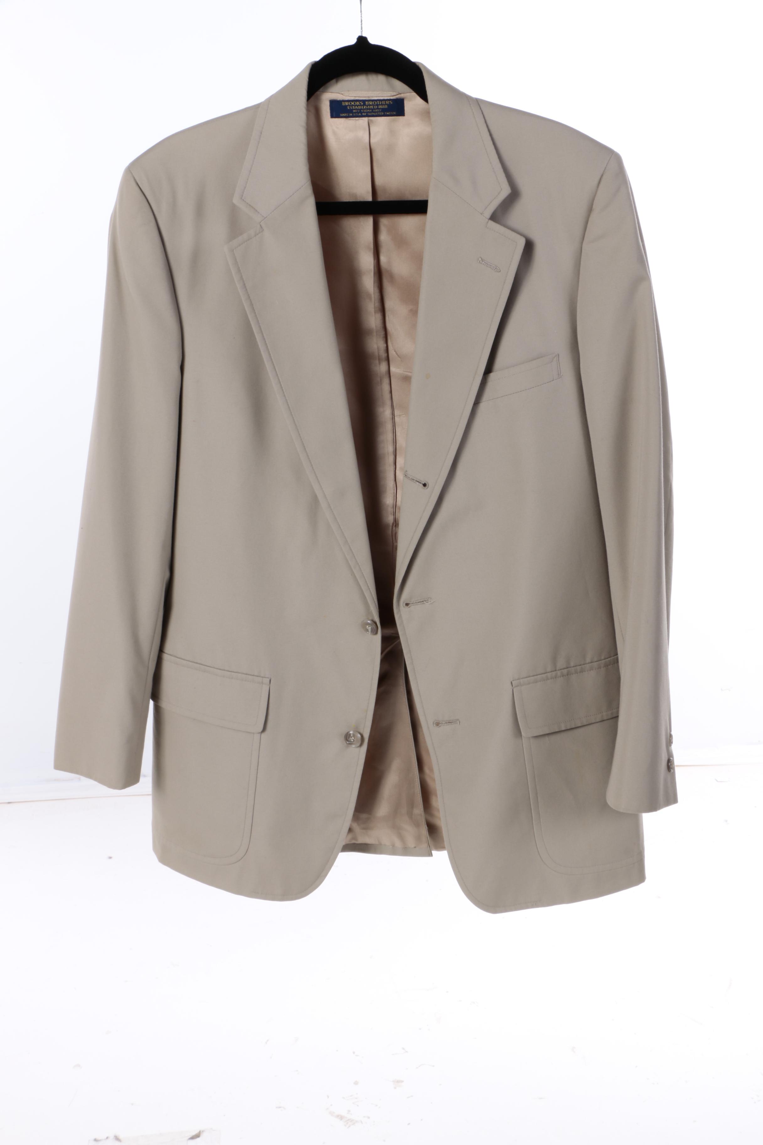 Men's Suits Including Brooks Brothers and Jos. A. Bank