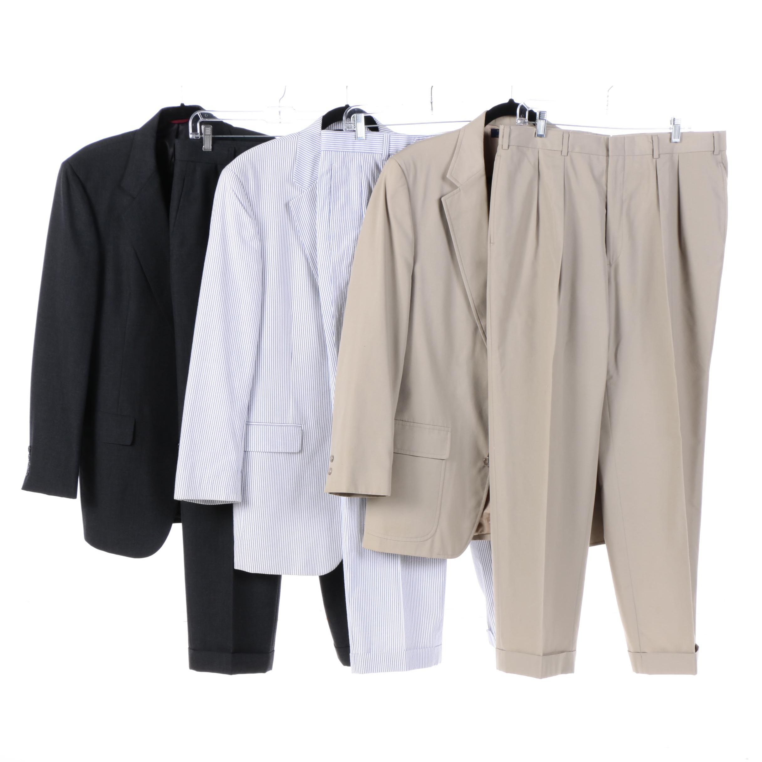 Men's Suits Including Brooks Brothers and Jos. A. Bank