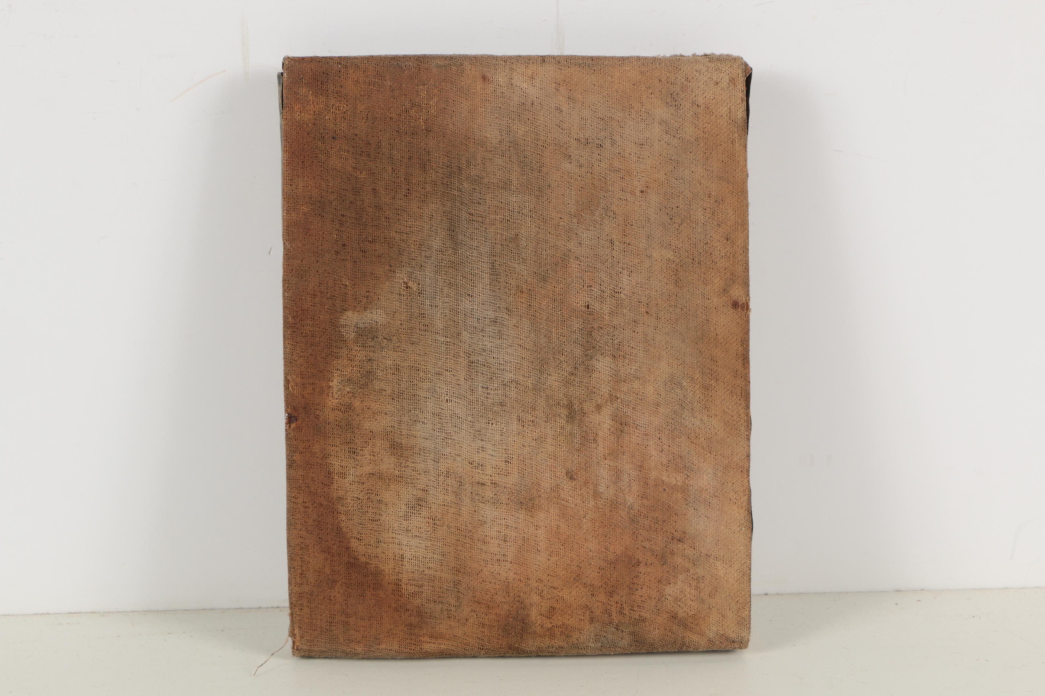 19th Century Eastern Orthodox Oil Paint Icon "The Virgin Hodegetria"