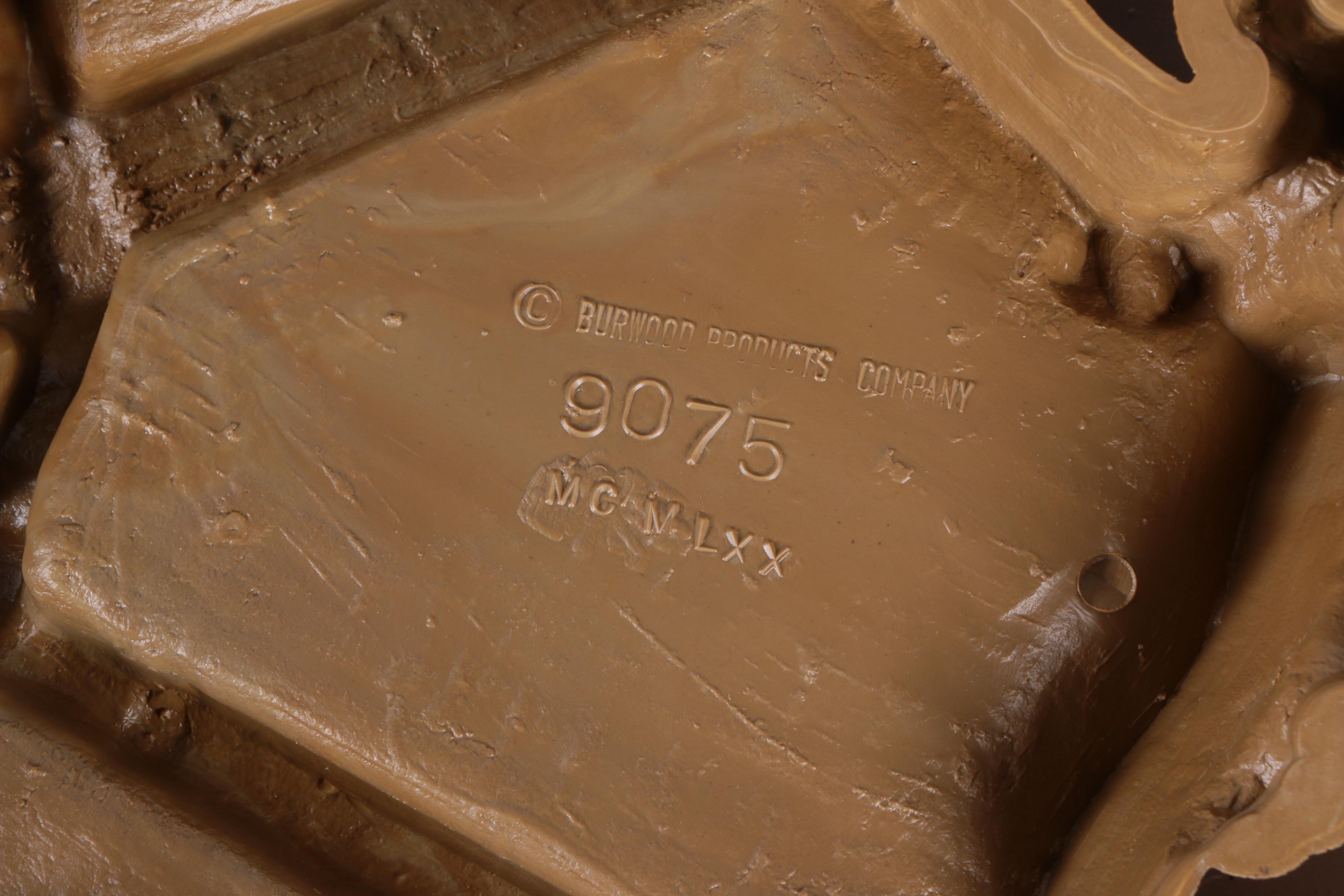 Vintage Faux Gilt Wall Decor Featuring Burwood Products