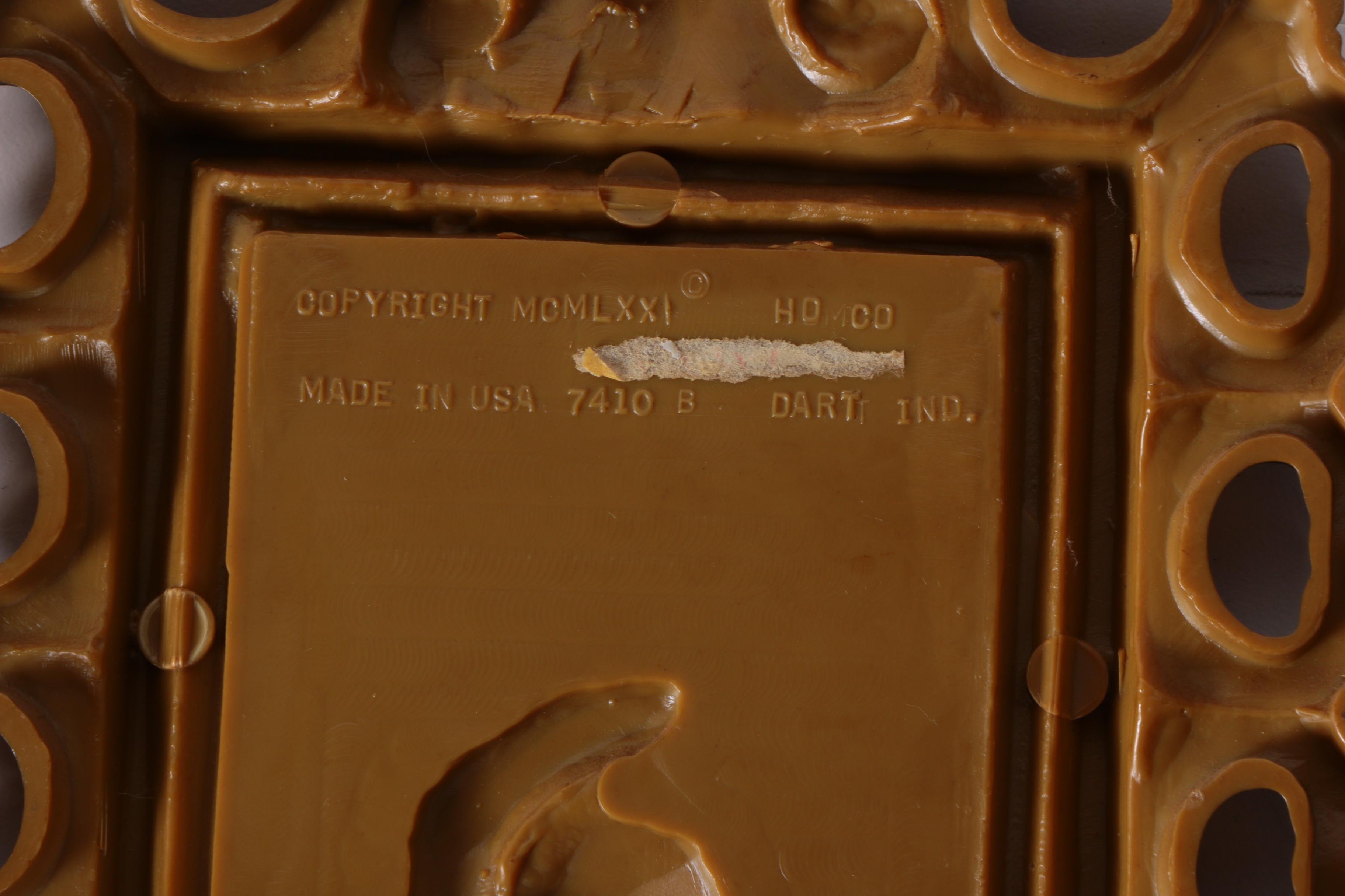 Vintage Faux Gilt Wall Decor Featuring Burwood Products