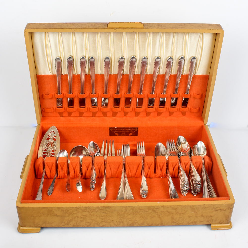 Vintage Holmes & Edwards "First Lady"  Silver Plate Flatware