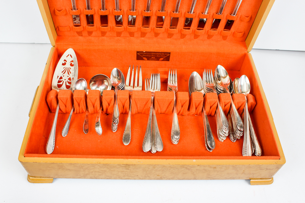 Vintage Holmes & Edwards "First Lady"  Silver Plate Flatware