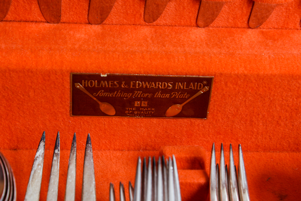 Vintage Holmes & Edwards "First Lady"  Silver Plate Flatware