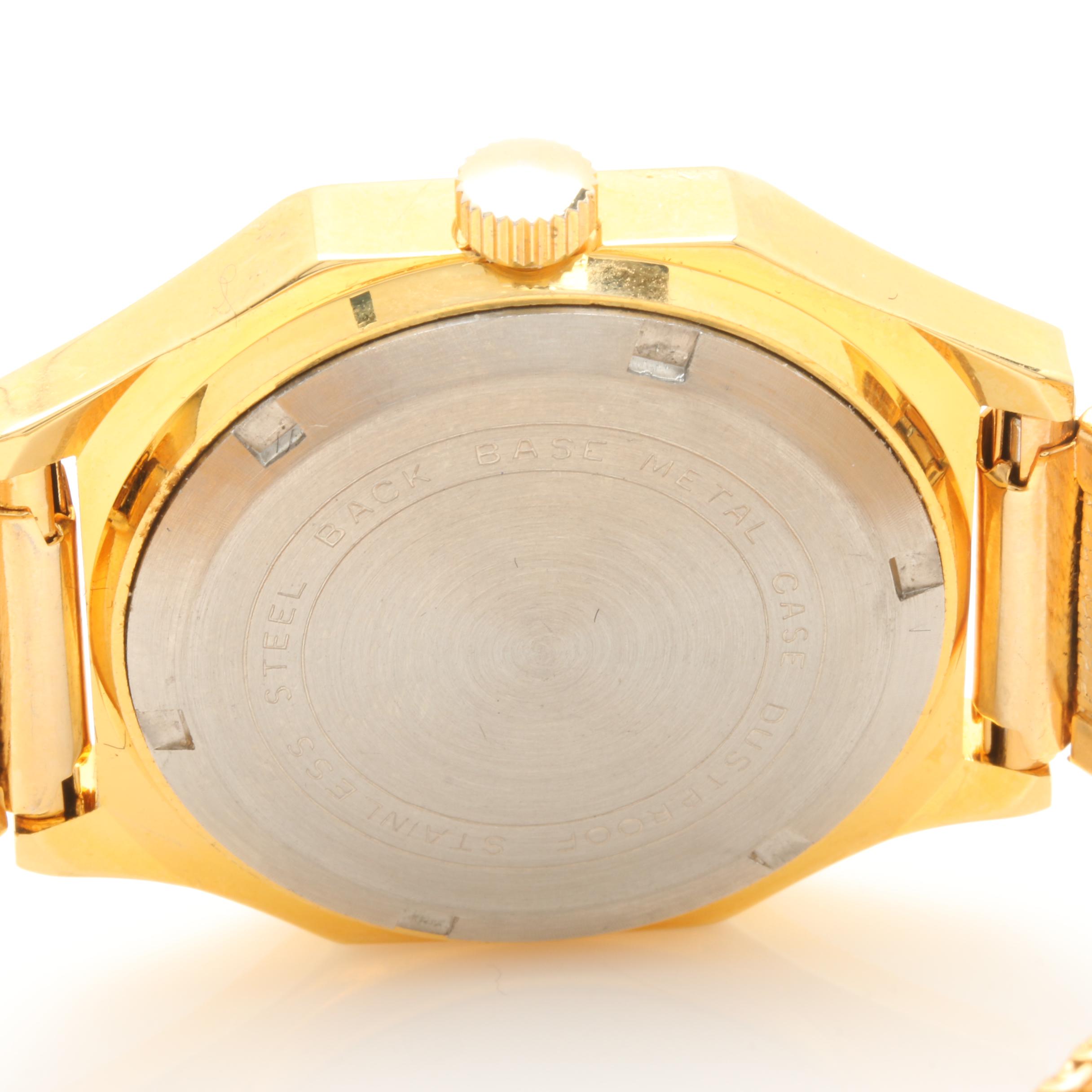Kronotron Gold Tone "Electra" Watch