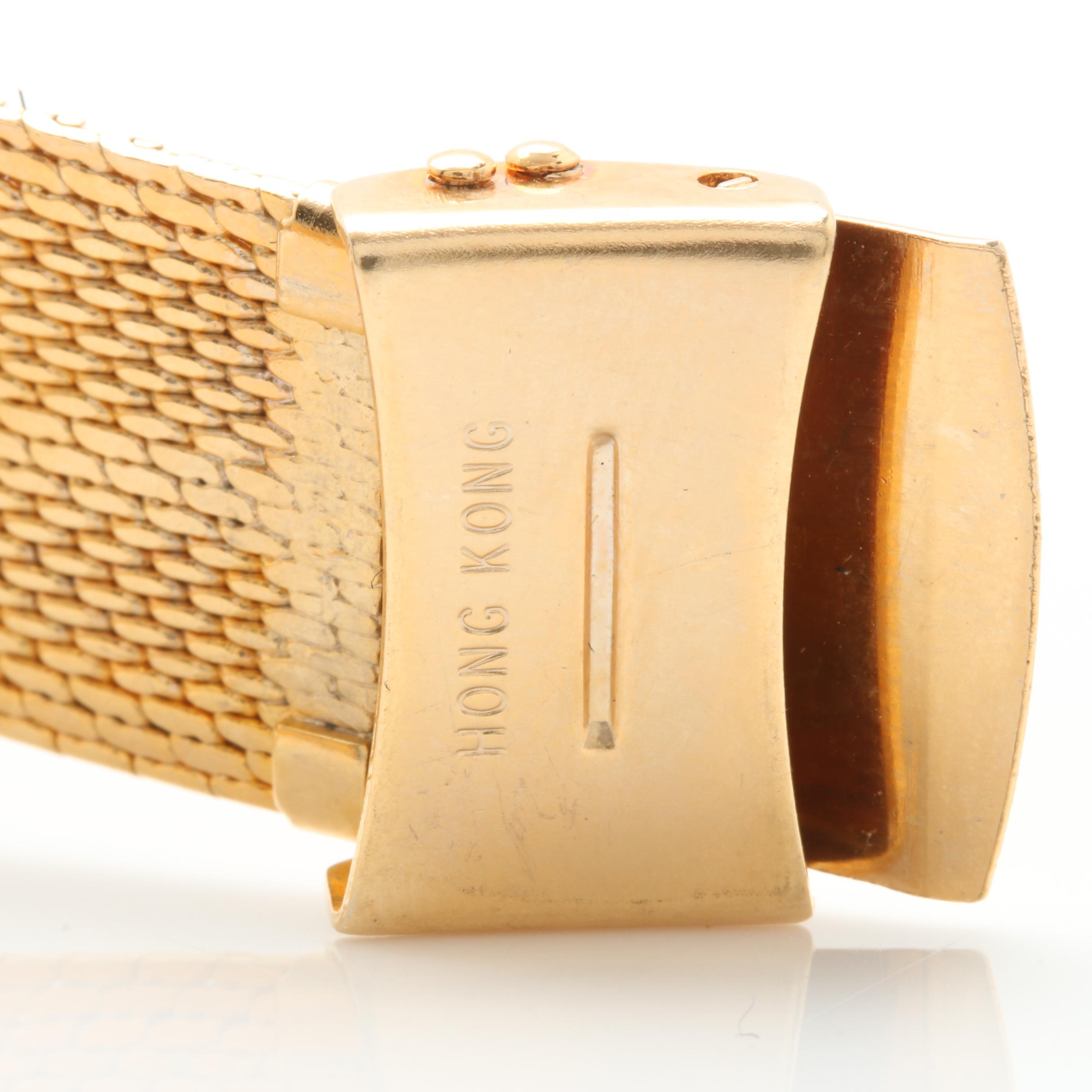 Kronotron Gold Tone "Electra" Watch
