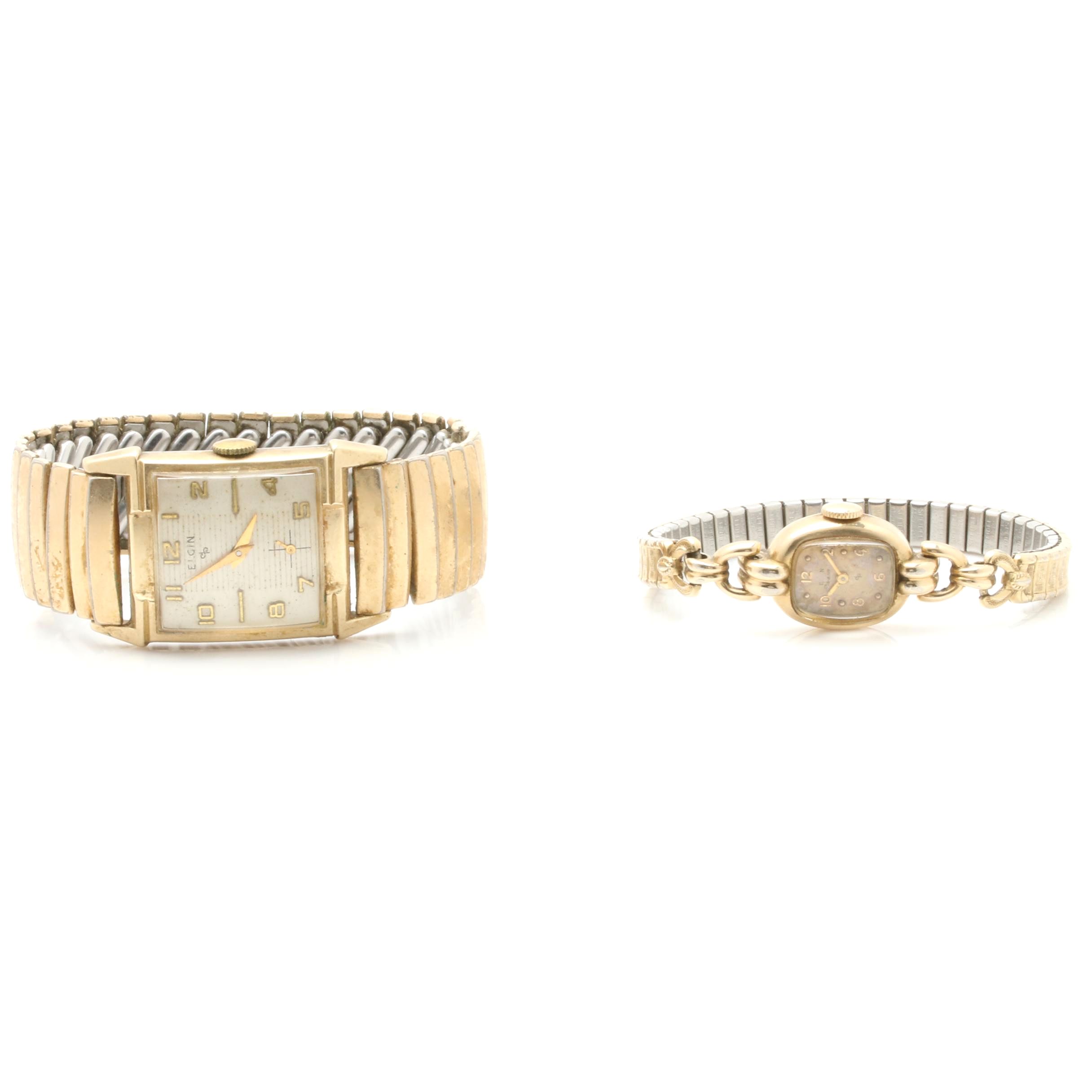 Elgin Gold Filled and Gold Plated Analog Watches
