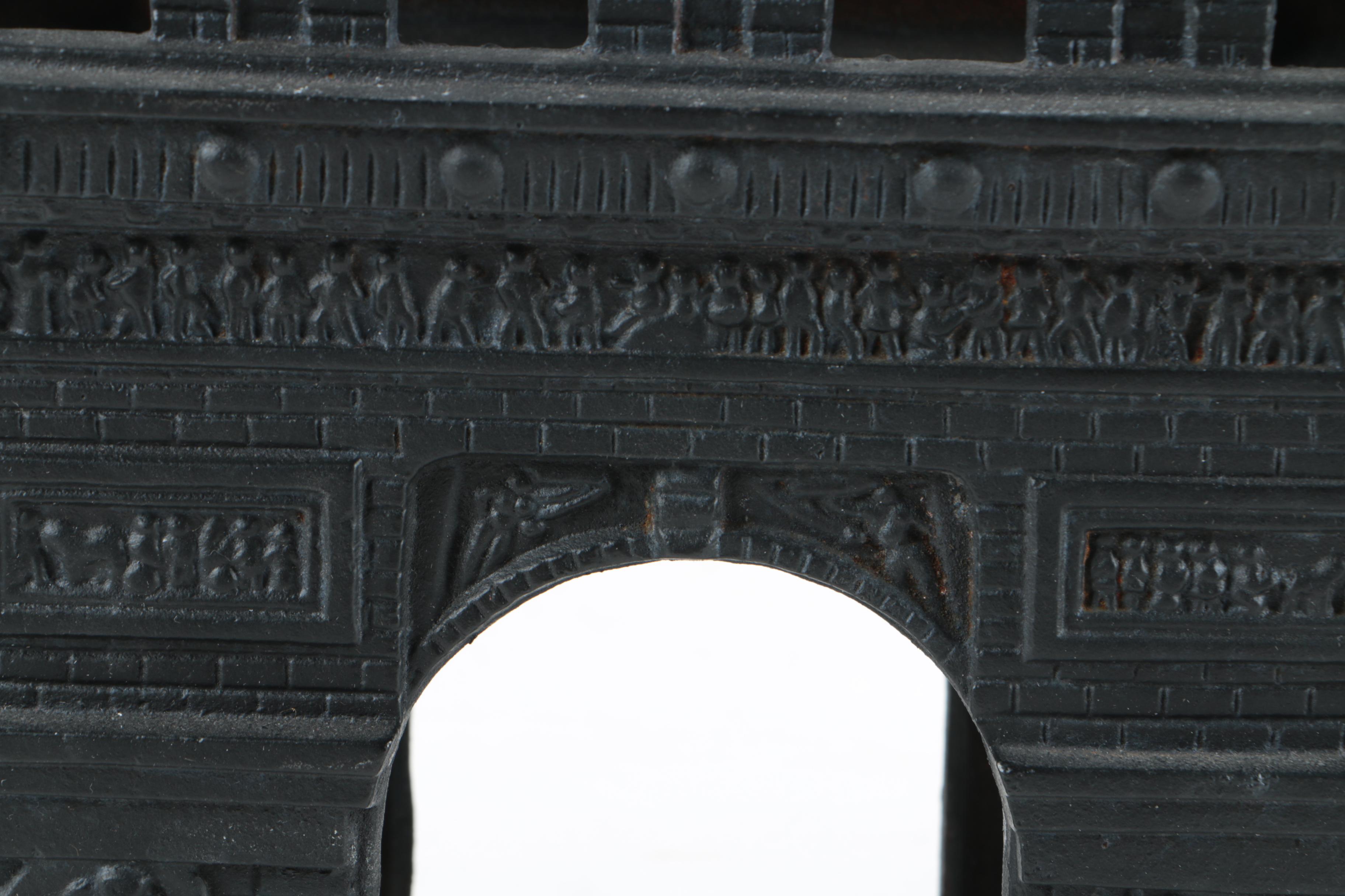Cast Iron Model of the Arc De Triomphe