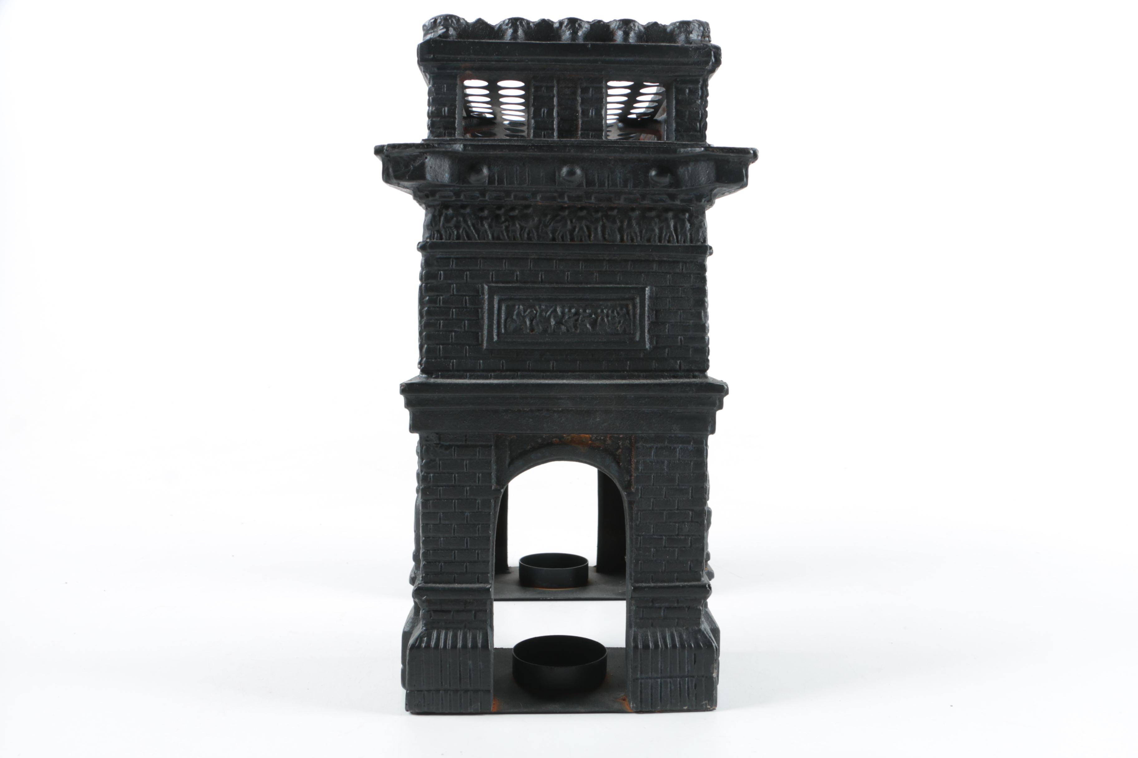 Cast Iron Model of the Arc De Triomphe