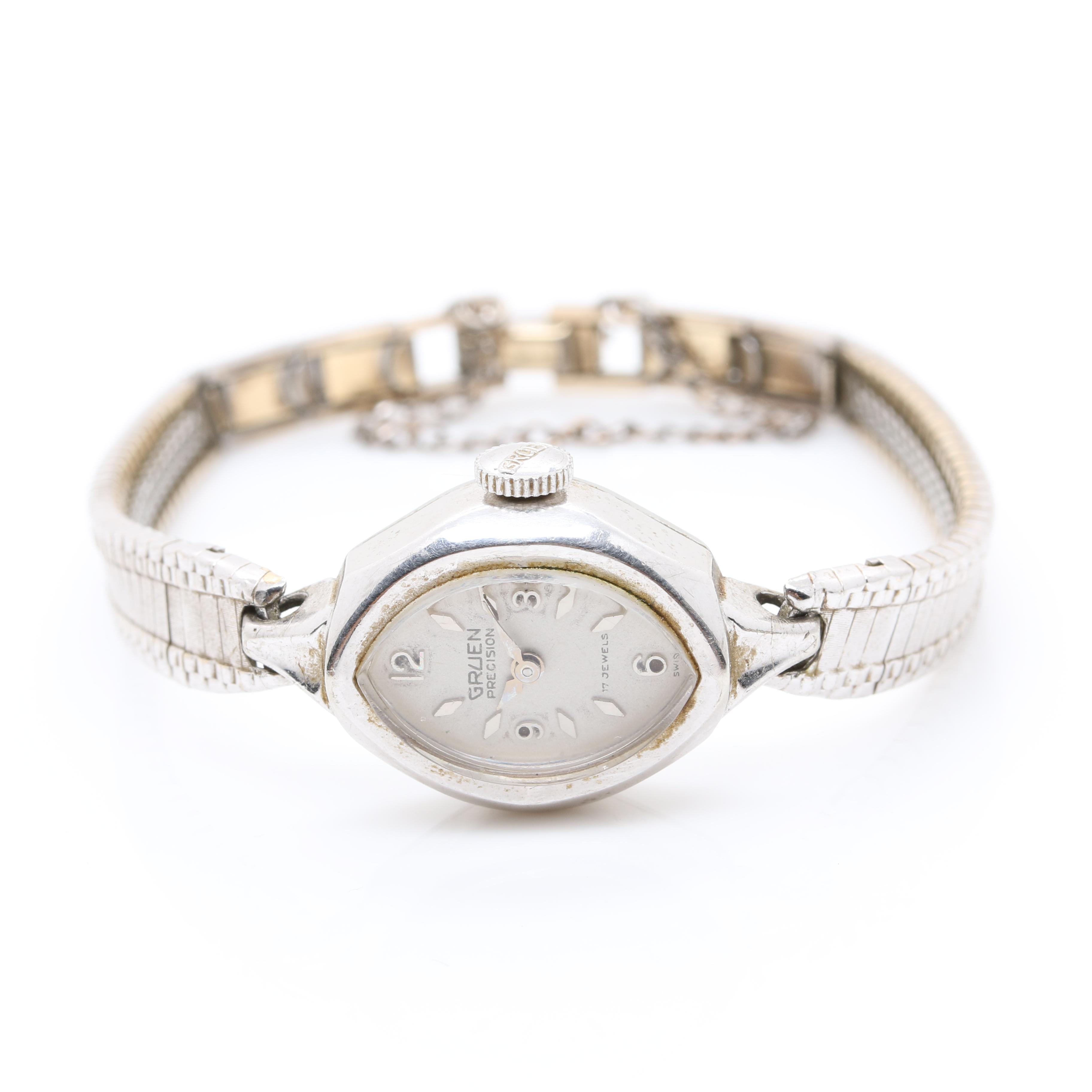 Vintage Gruen Gold Plated "Precision" Watches