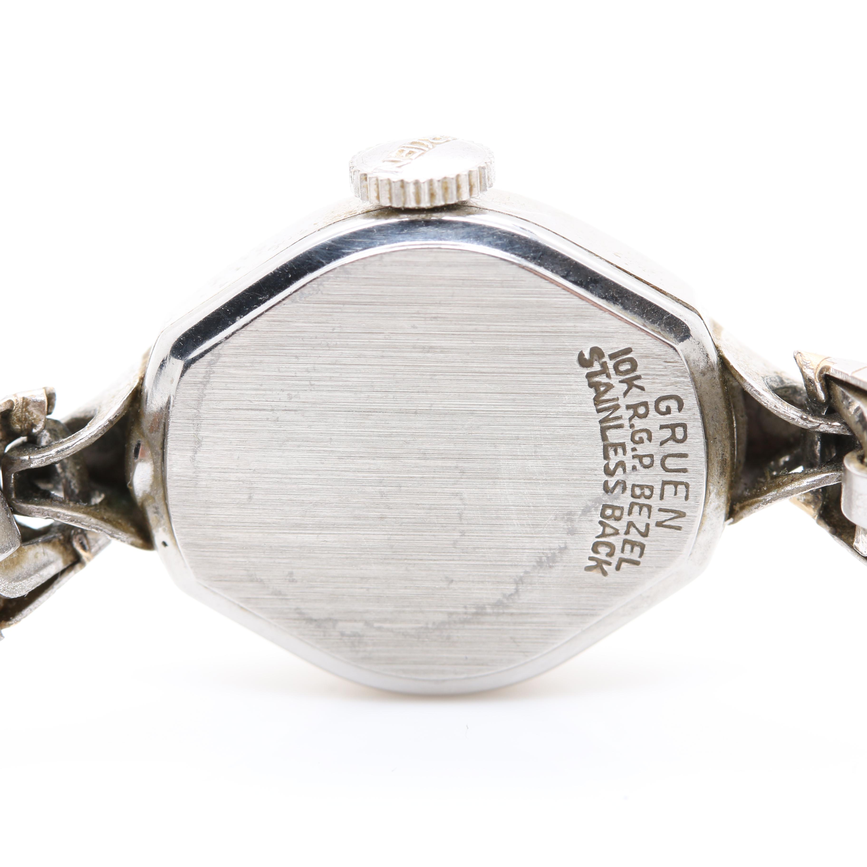 Vintage Gruen Gold Plated "Precision" Watches