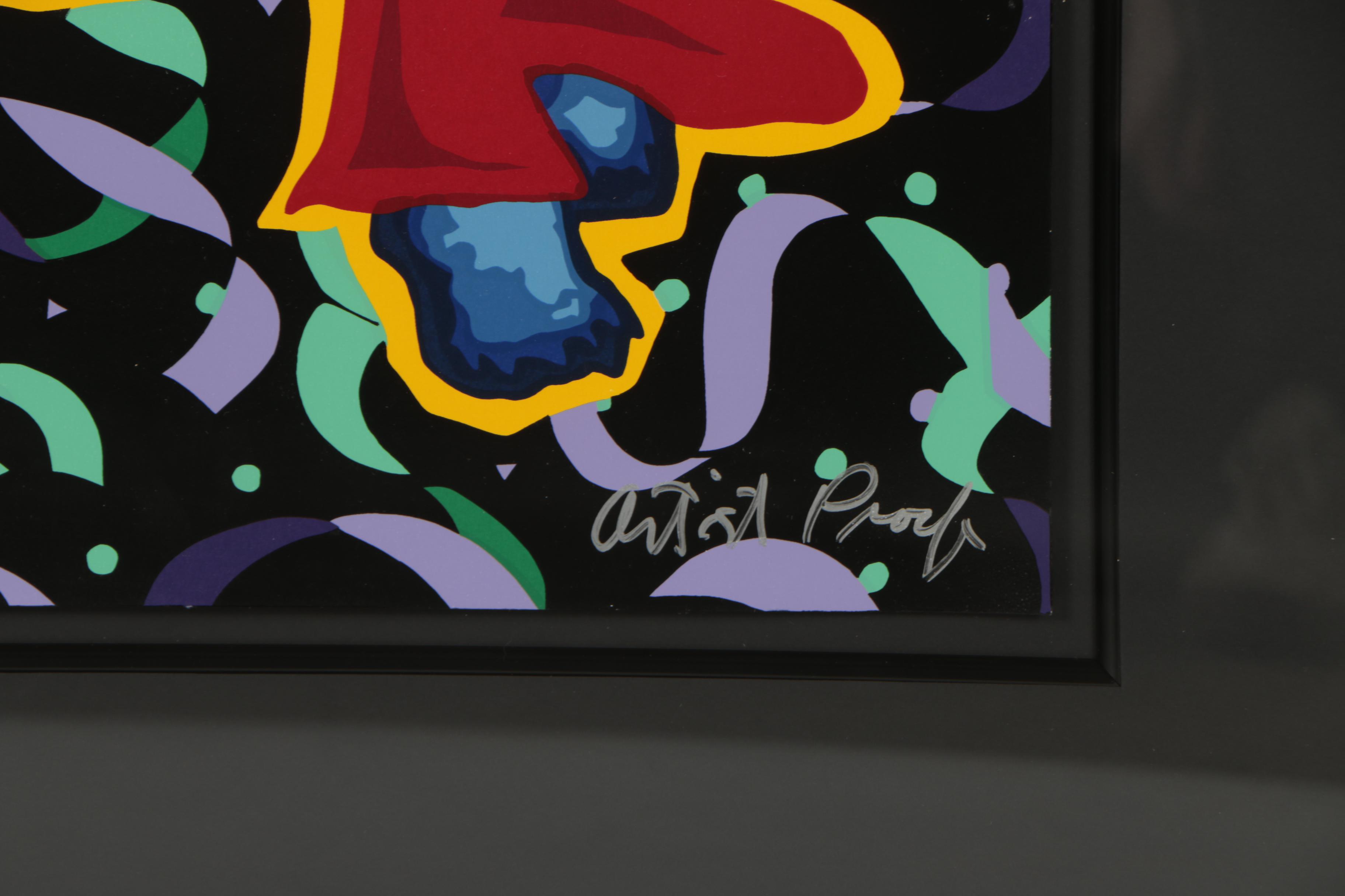 George Rodrigue Artist Proof Serigraph "Mardi Gras '96"