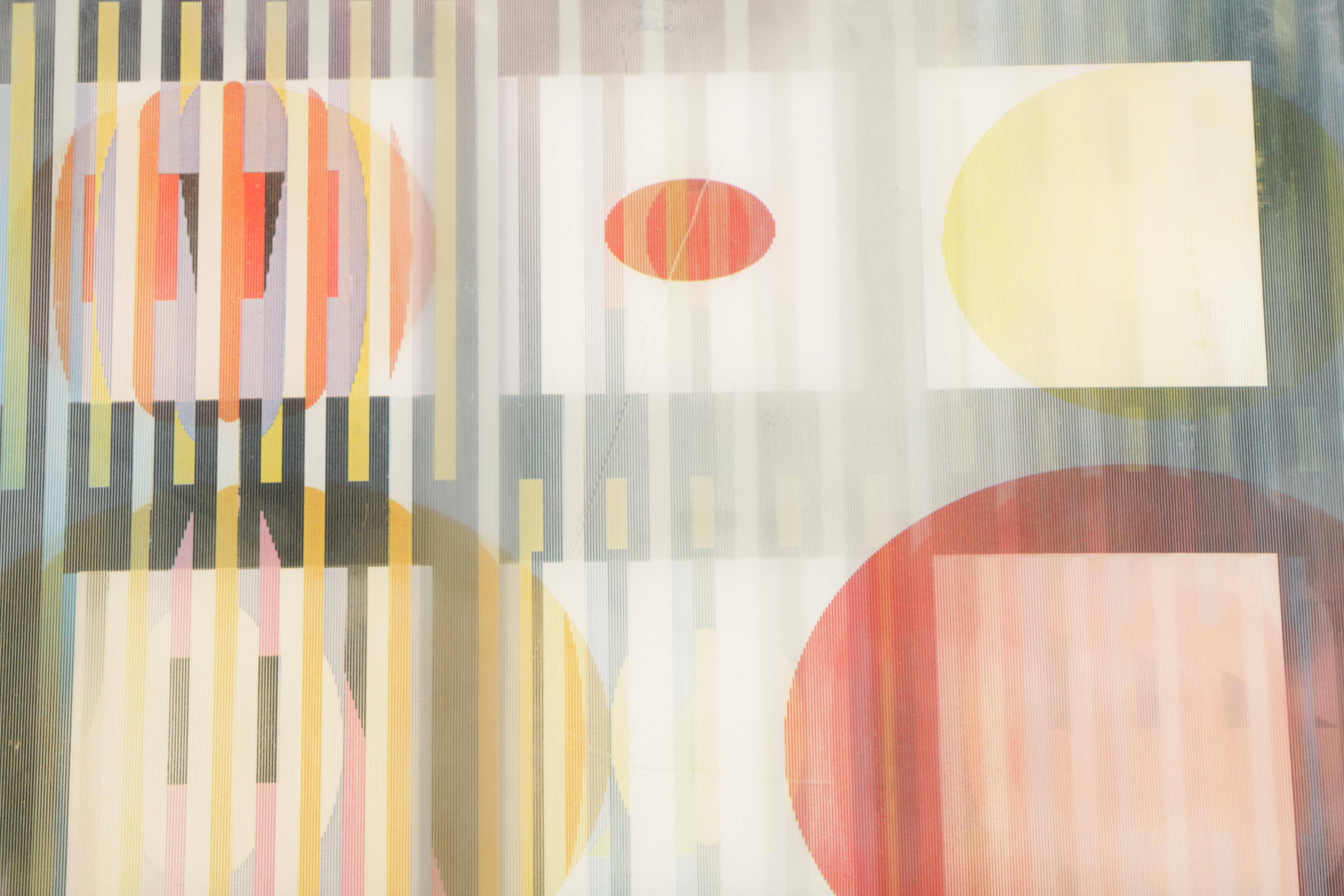 Yaacov Agam Agamograph "Galaxy"