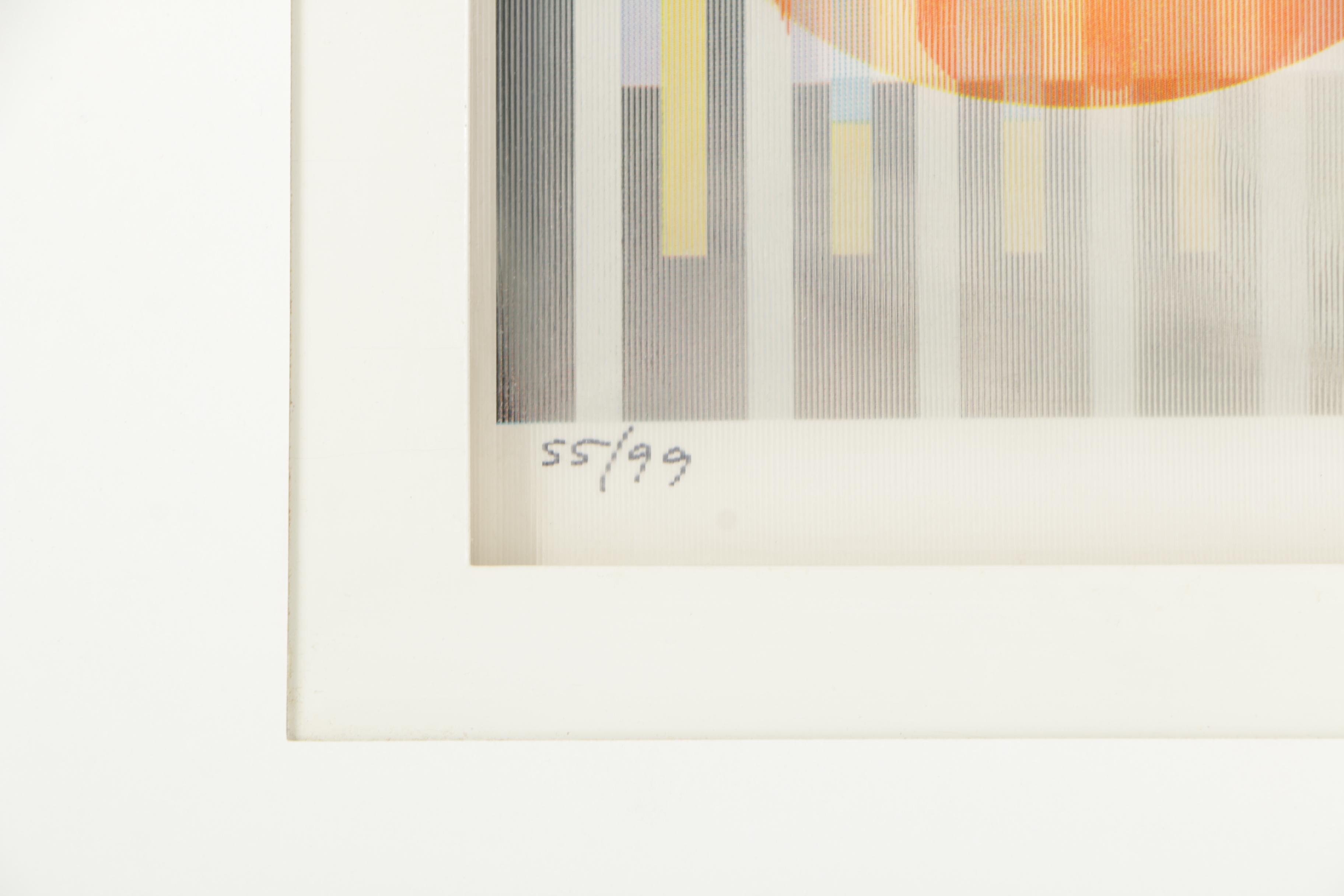 Yaacov Agam Agamograph "Galaxy"