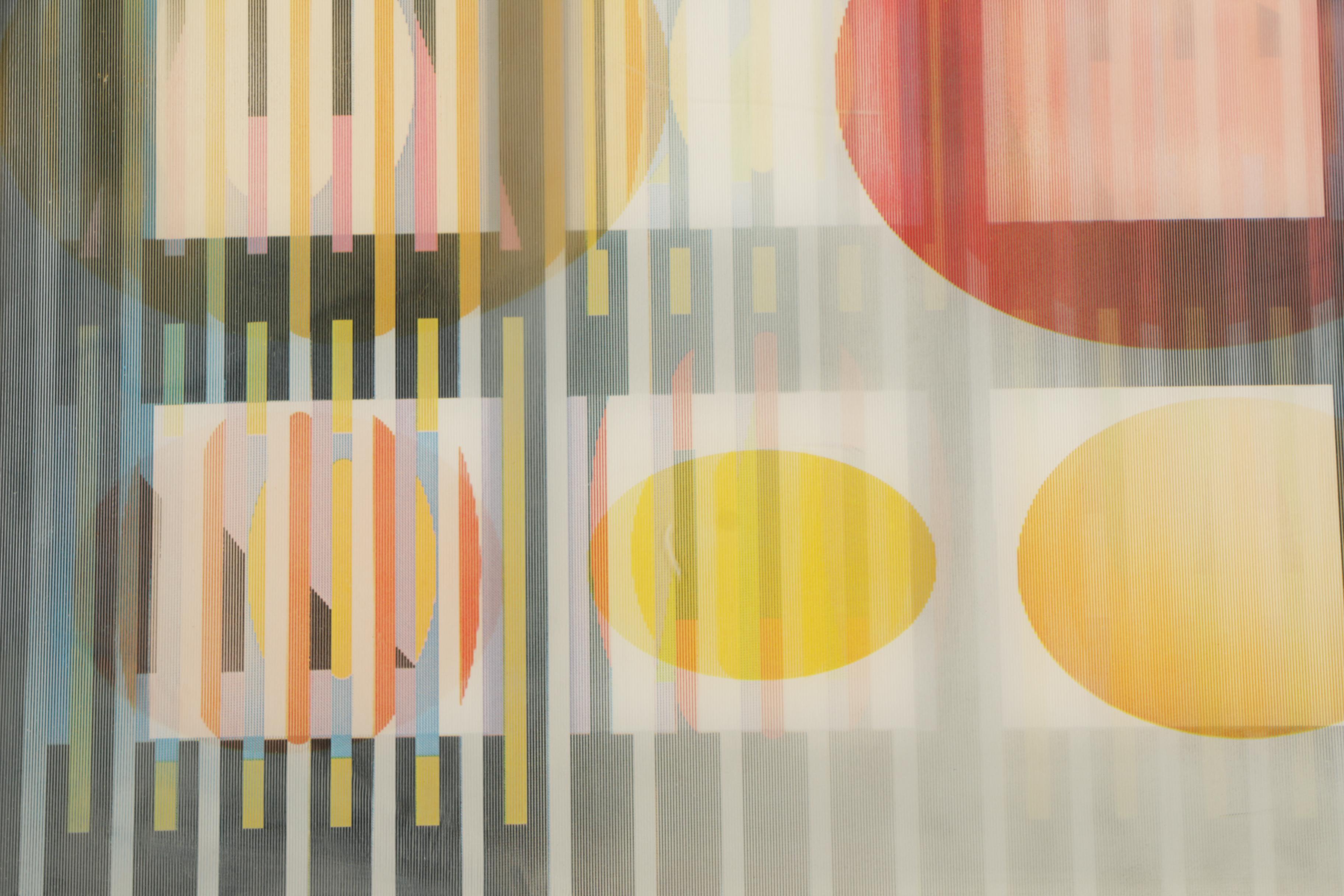 Yaacov Agam Agamograph "Galaxy"