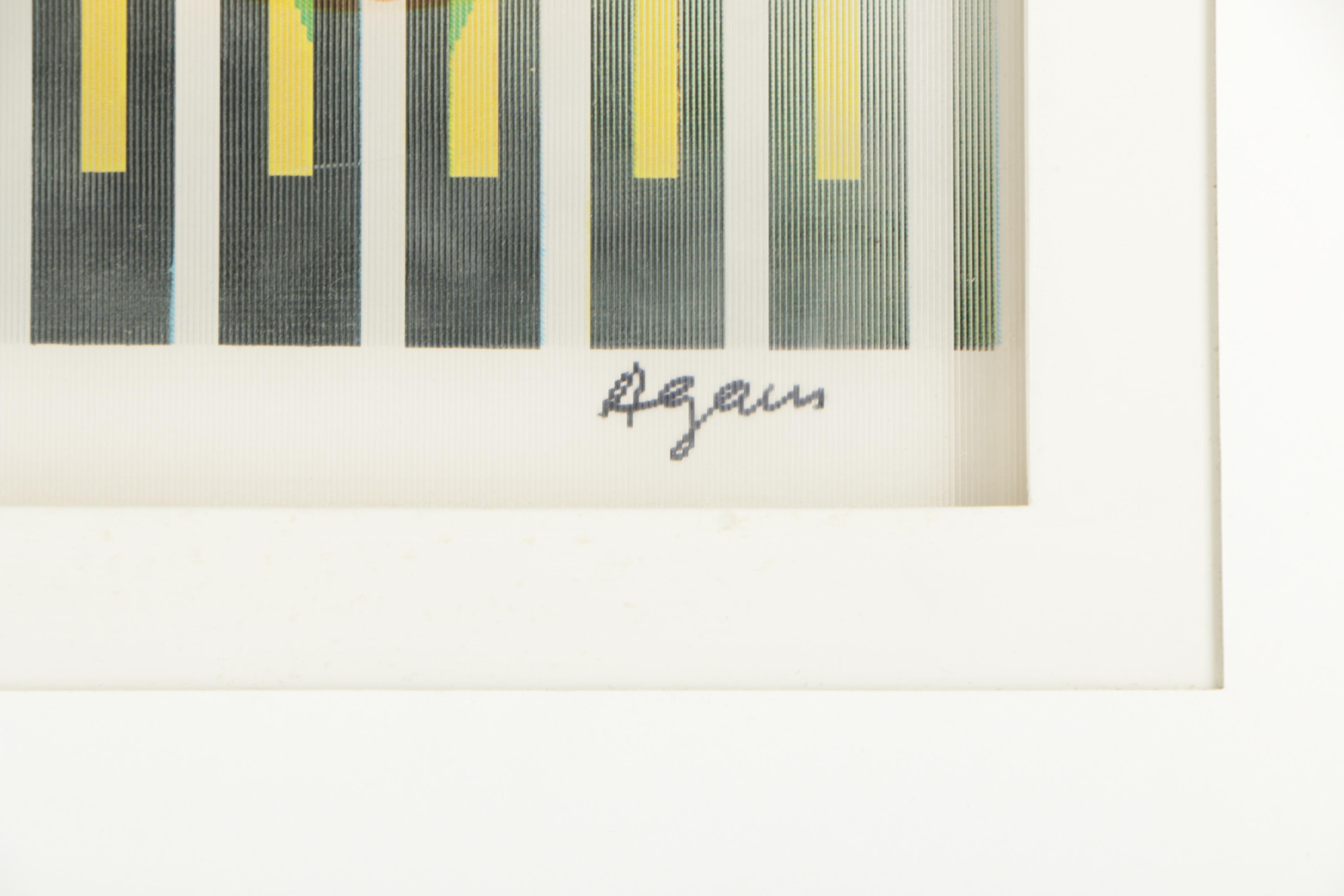 Yaacov Agam Agamograph "Galaxy"