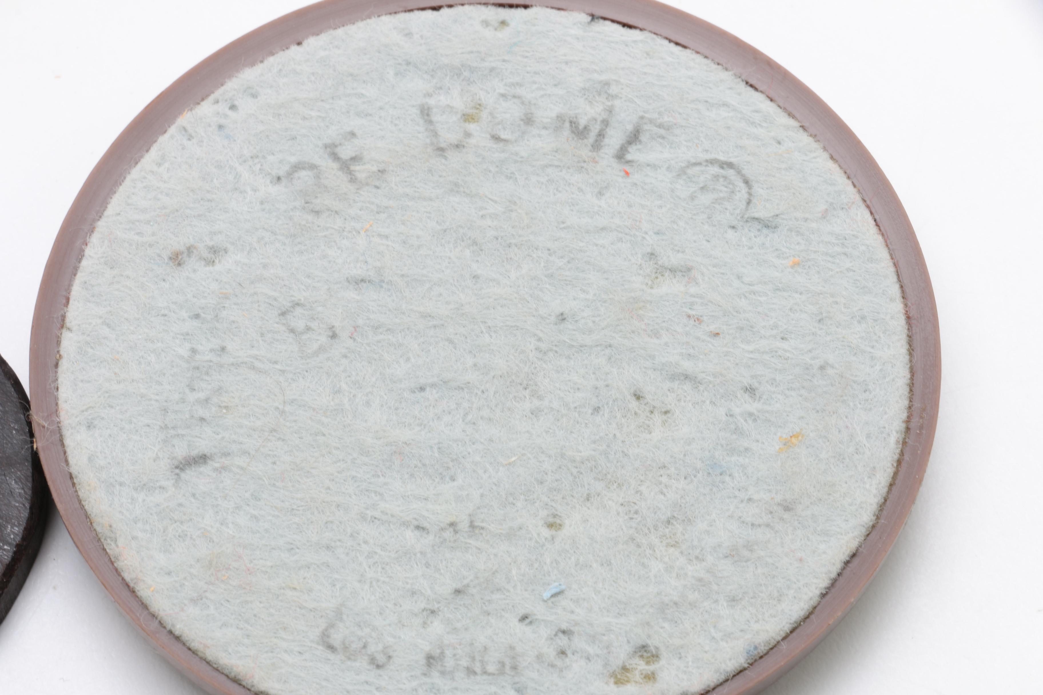 Wood and Plastic Dome Display Cases