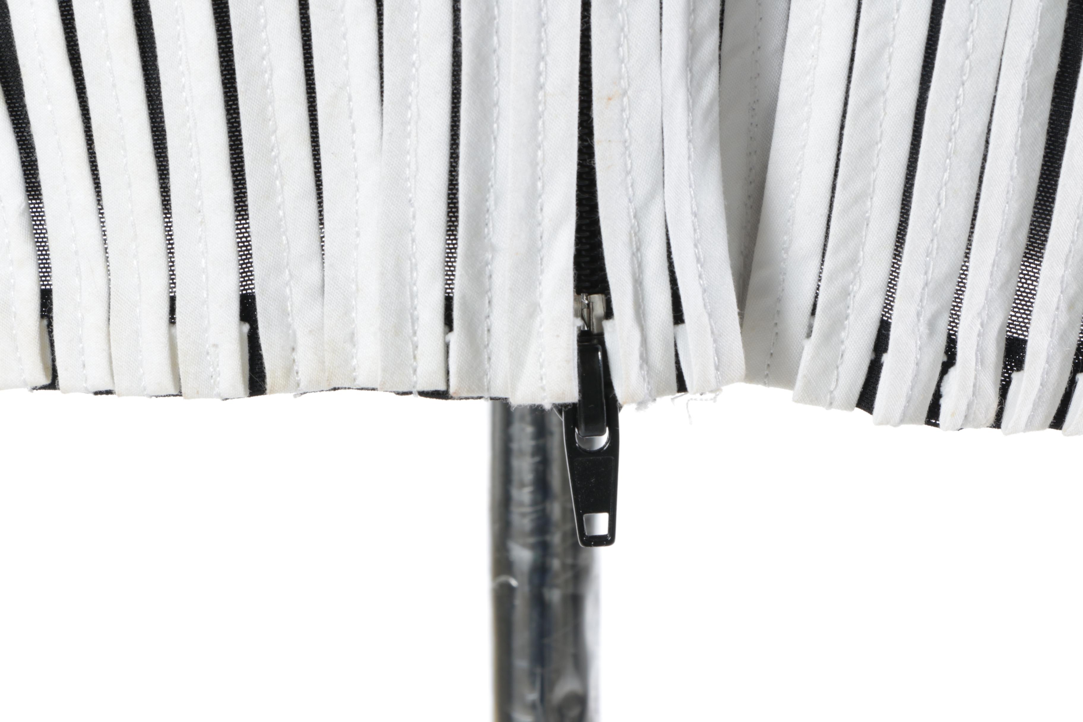 Women's Andrea Rosati Black and White Avant Garde Style Cotton Jacket