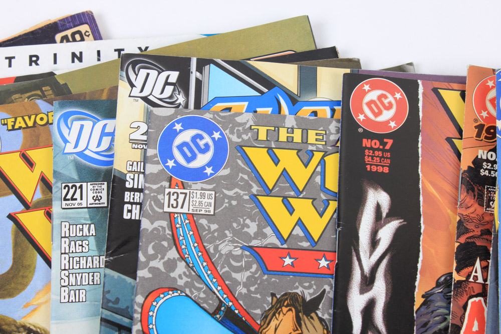 Assorted Bronze Age Wonder Woman Comics