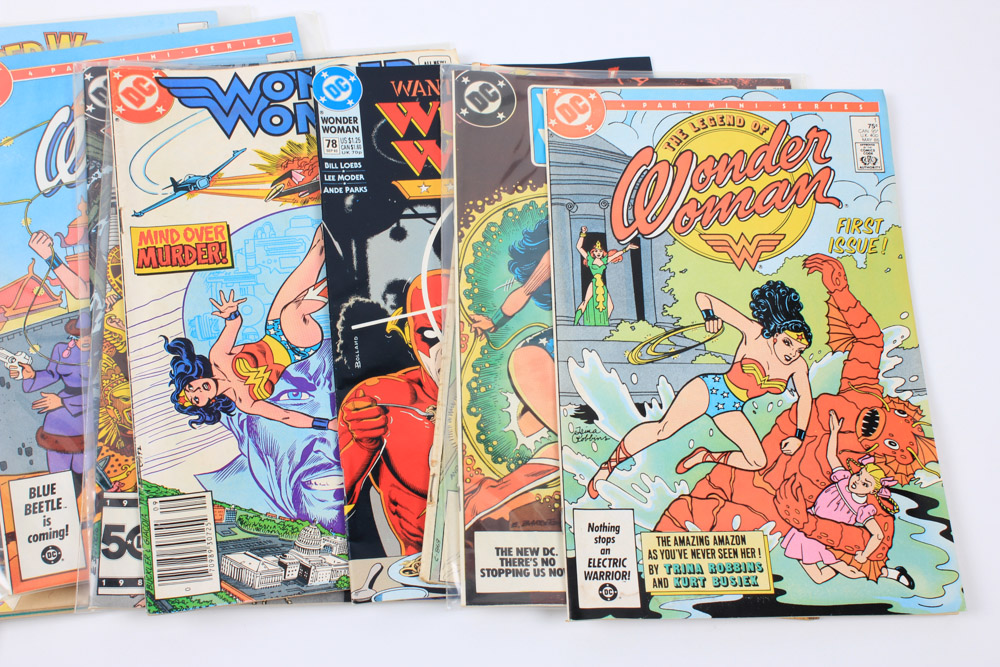 Assorted Bronze Age Wonder Woman Comics