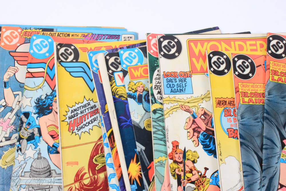 Assorted Bronze Age Wonder Woman Comics