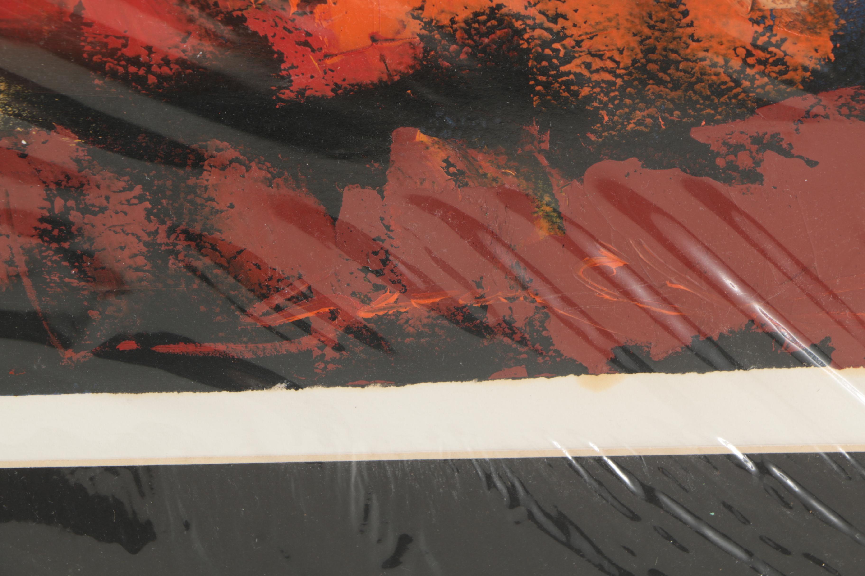 Sergey Cherep Oil Landscape Painting on Paper